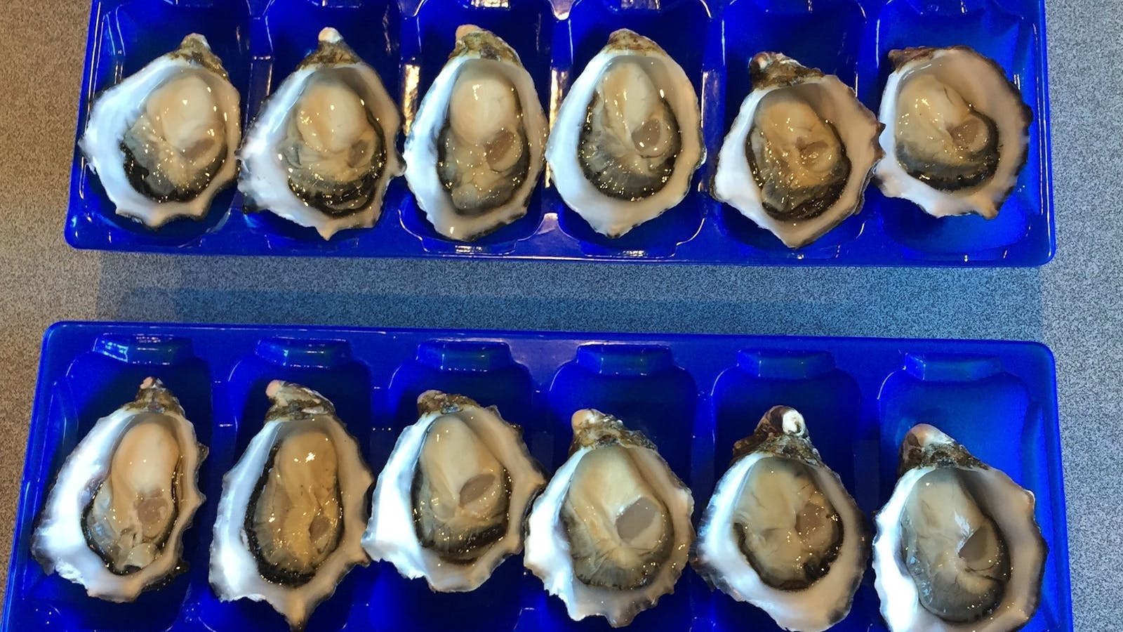 buffet size oysters