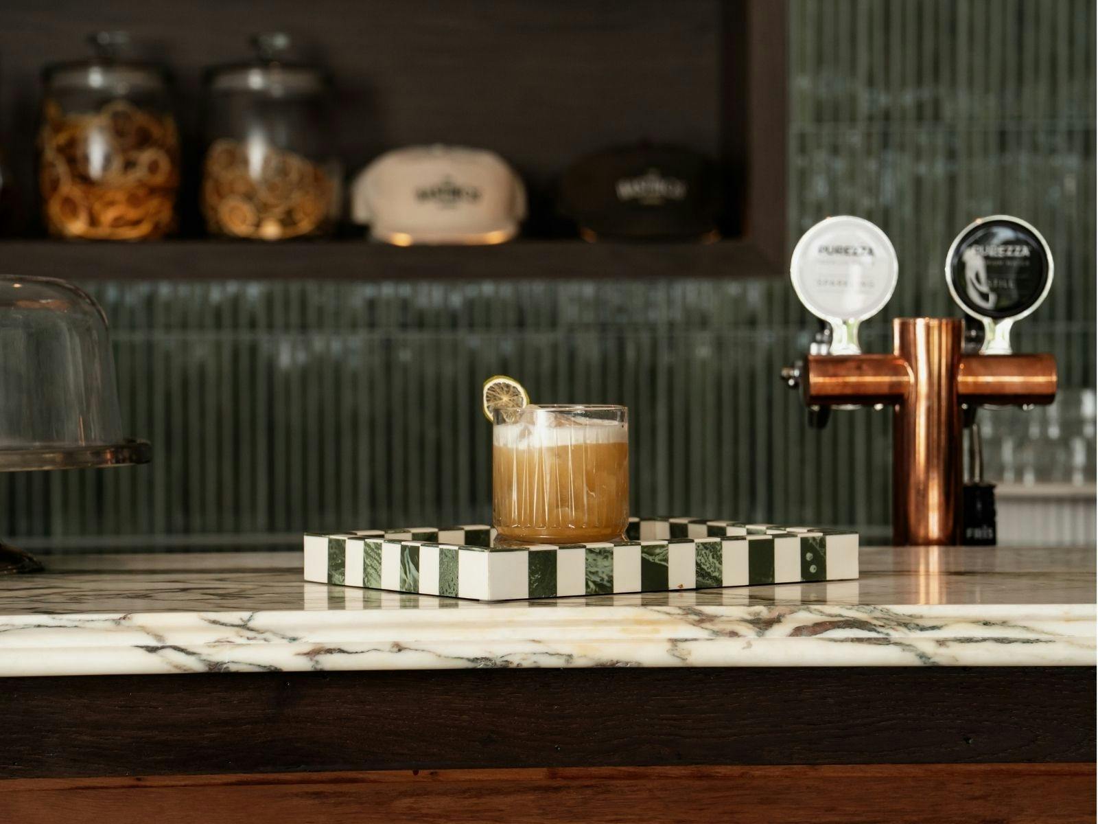 The bar
