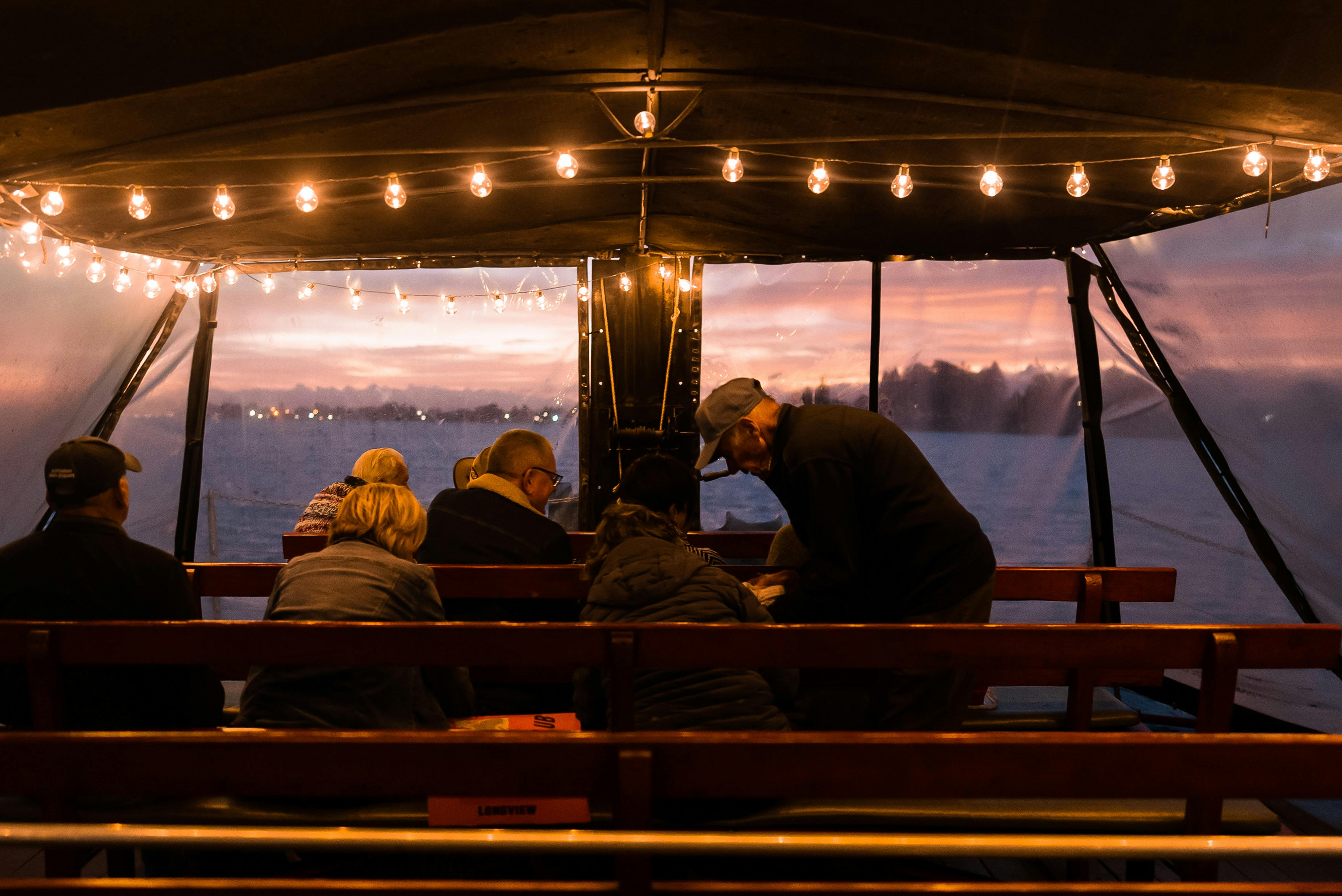 twilight cruising fairy lights