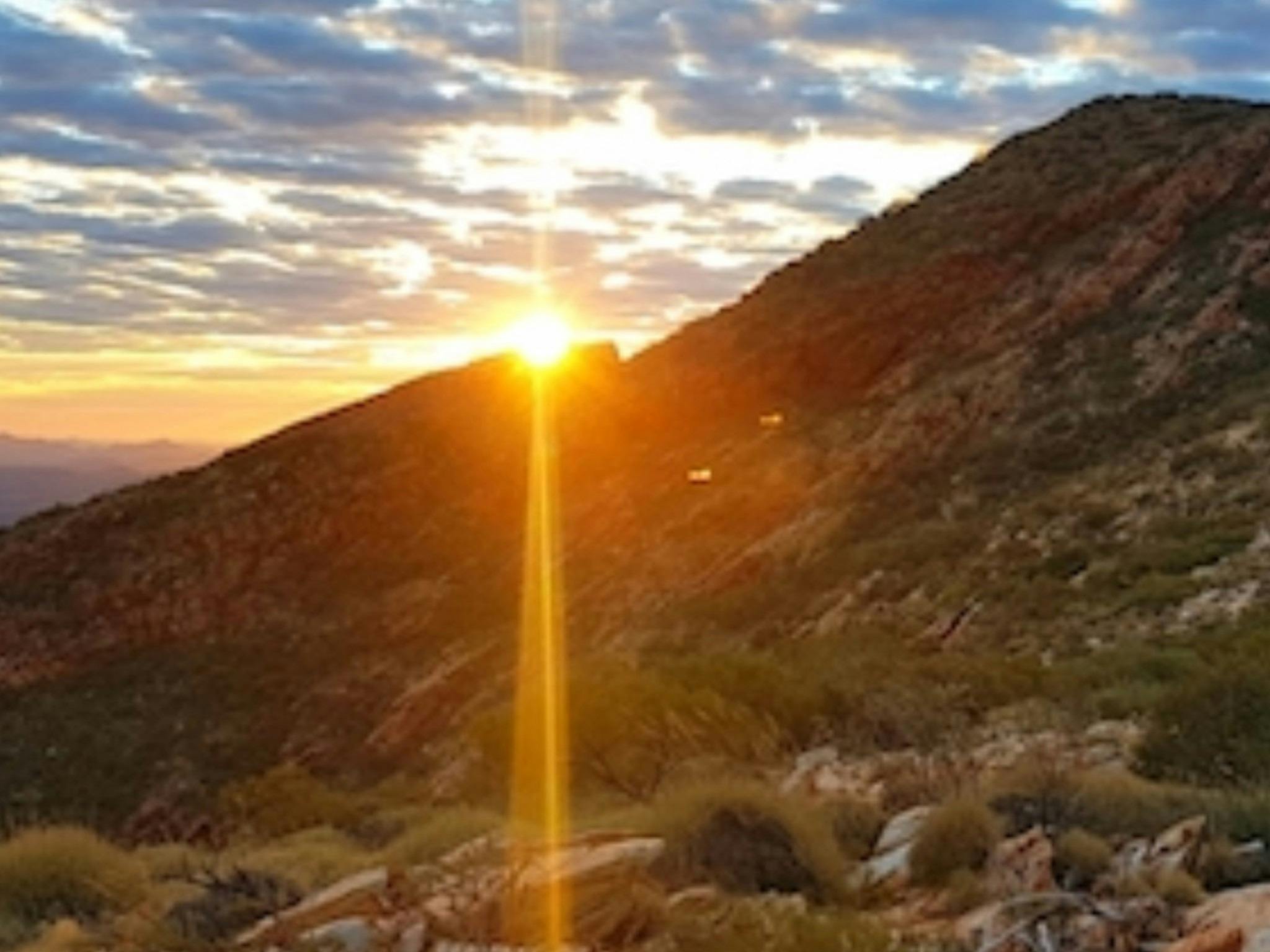 Mount Sonder at Sunrise