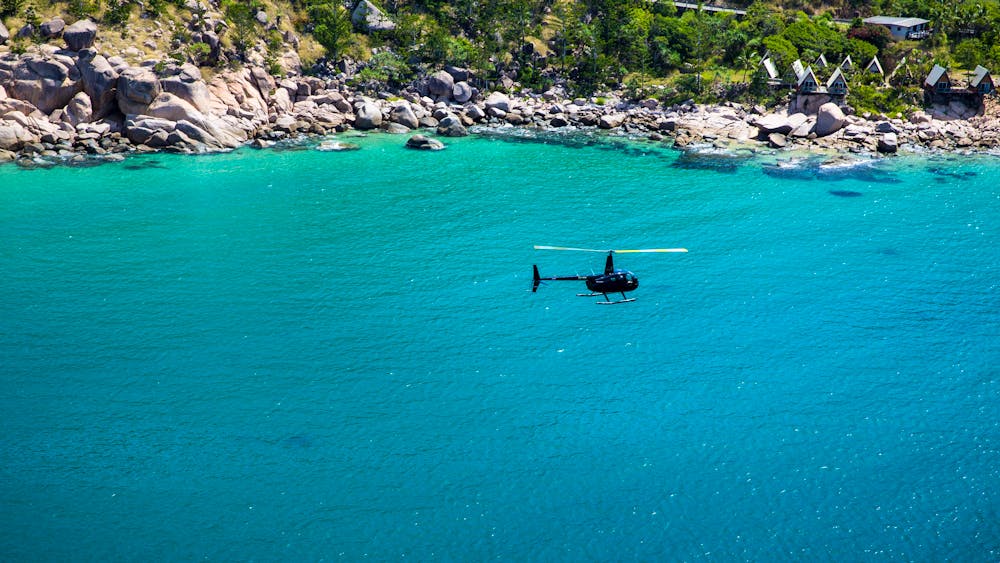 Cape Cleveland Lighthouse Scenic Flight & Picnic at Magnetic Island - Townsville Helicopters