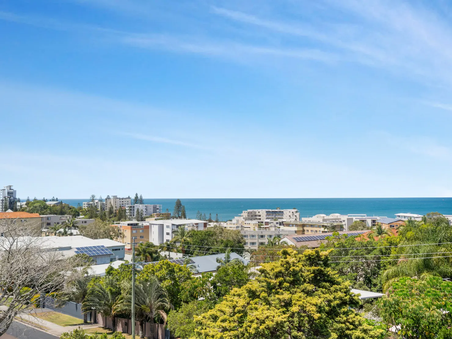Views from the baclony of Kings Beach and the Pacific Ocean