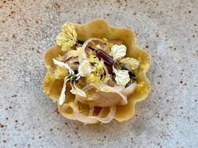 Ottelia Coonawarra Mussel Tostada