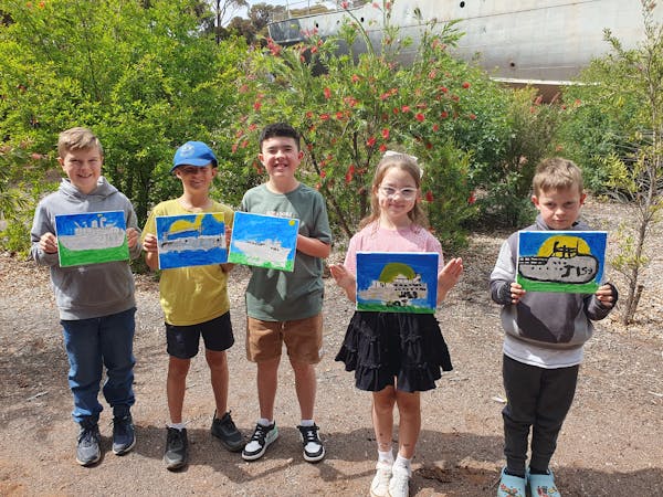 'Paint By The Sea'-School Holiday Fun