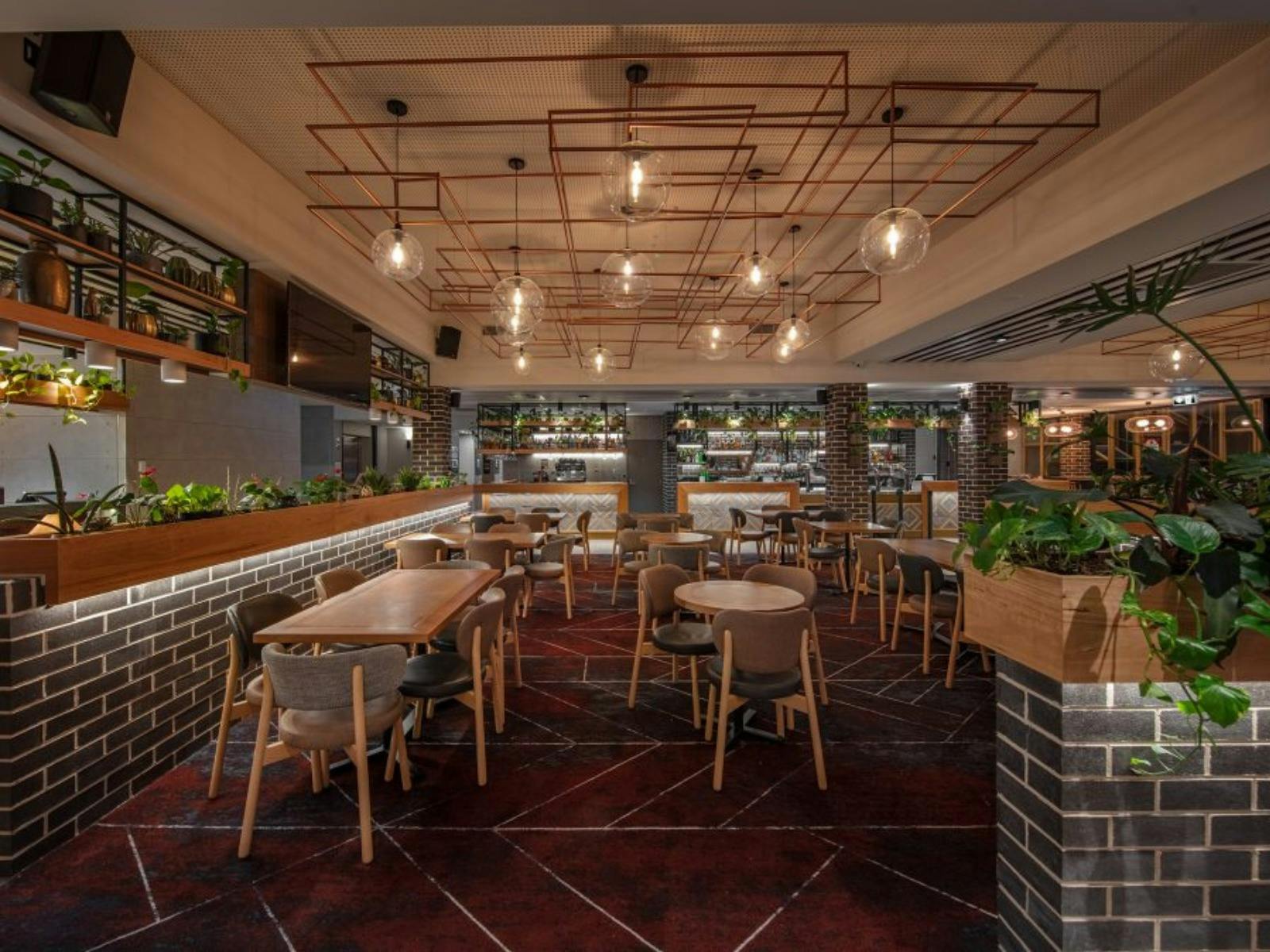 Overview of Kitchen and Dining Area