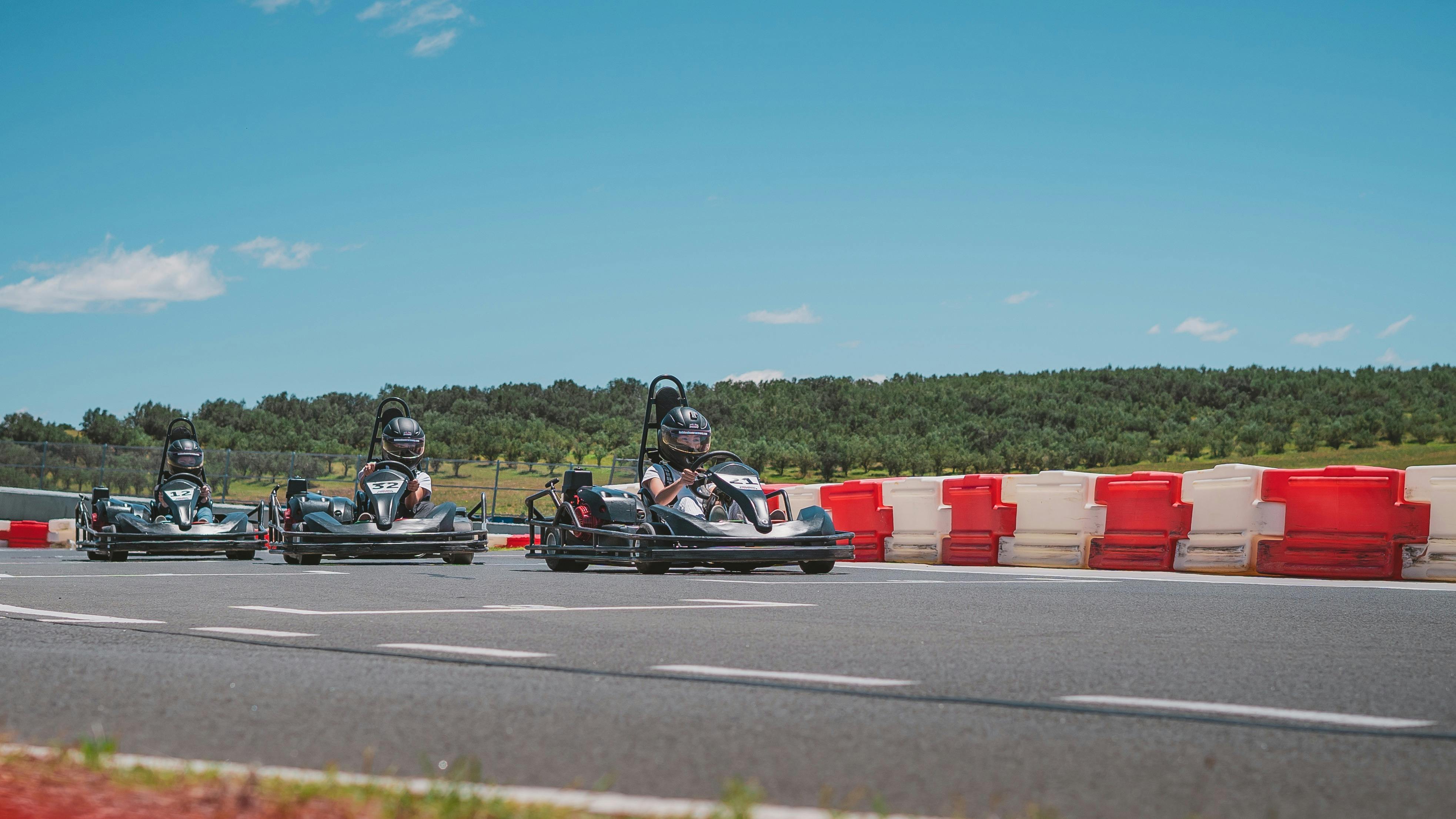 Outdoor Go Karting  for ages 14+  in Sydney NSW