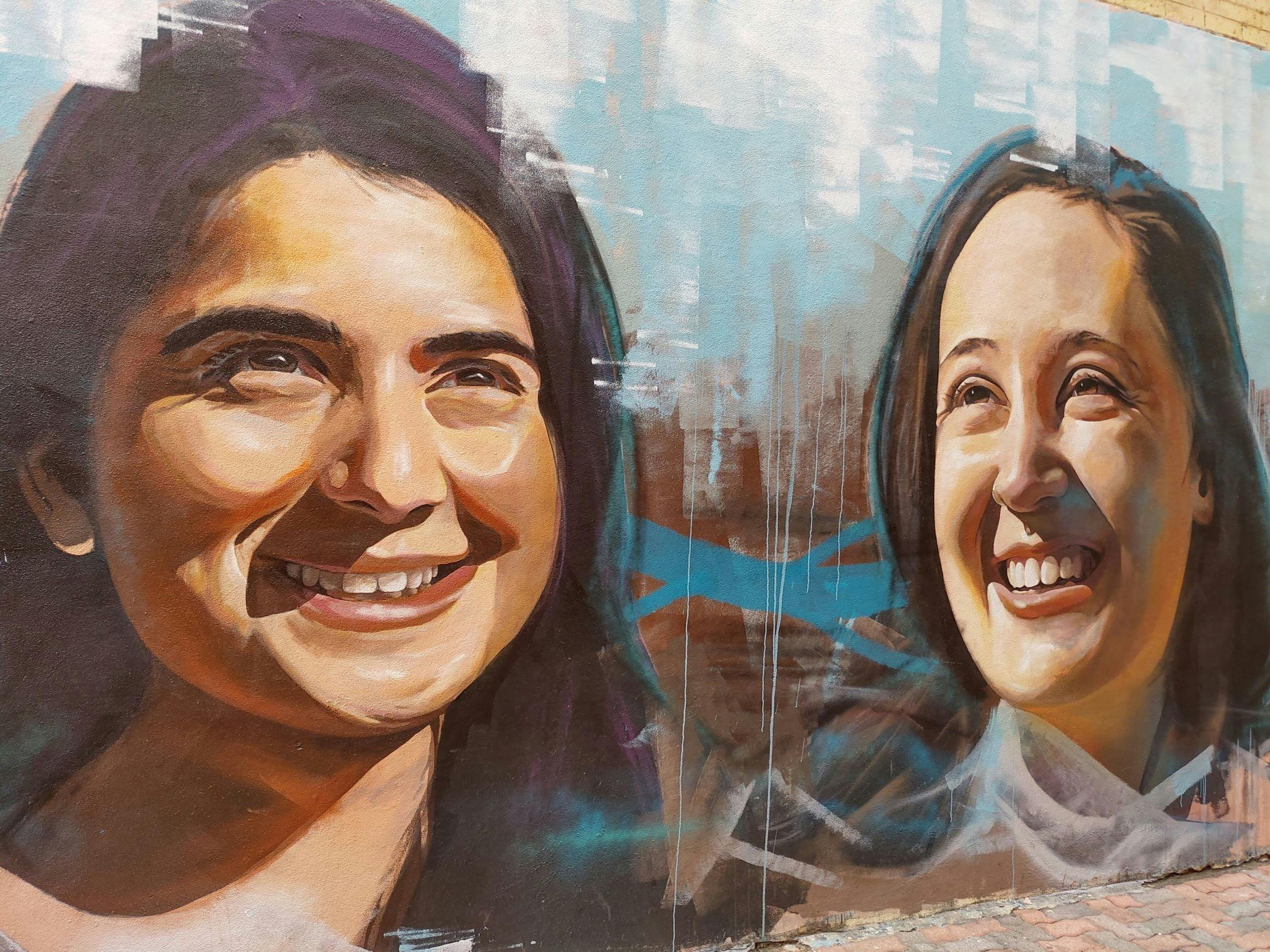 Mural in Rivoli Lane Parramatta