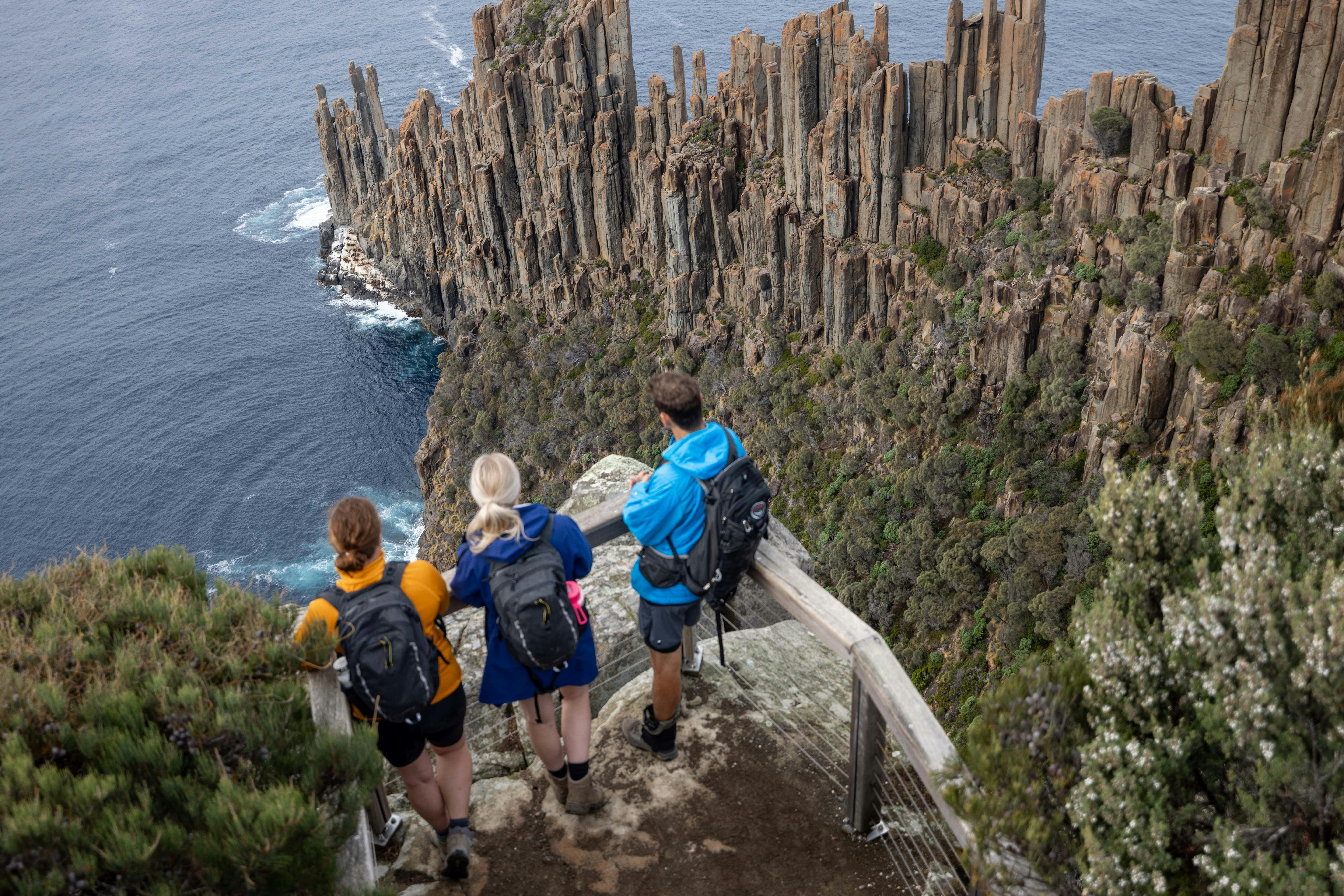 Cape Raoul on Three Capes Adventure