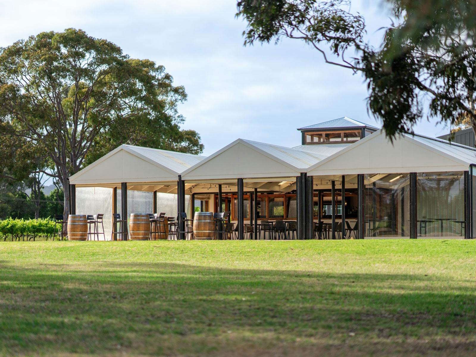 Cellar door exterior