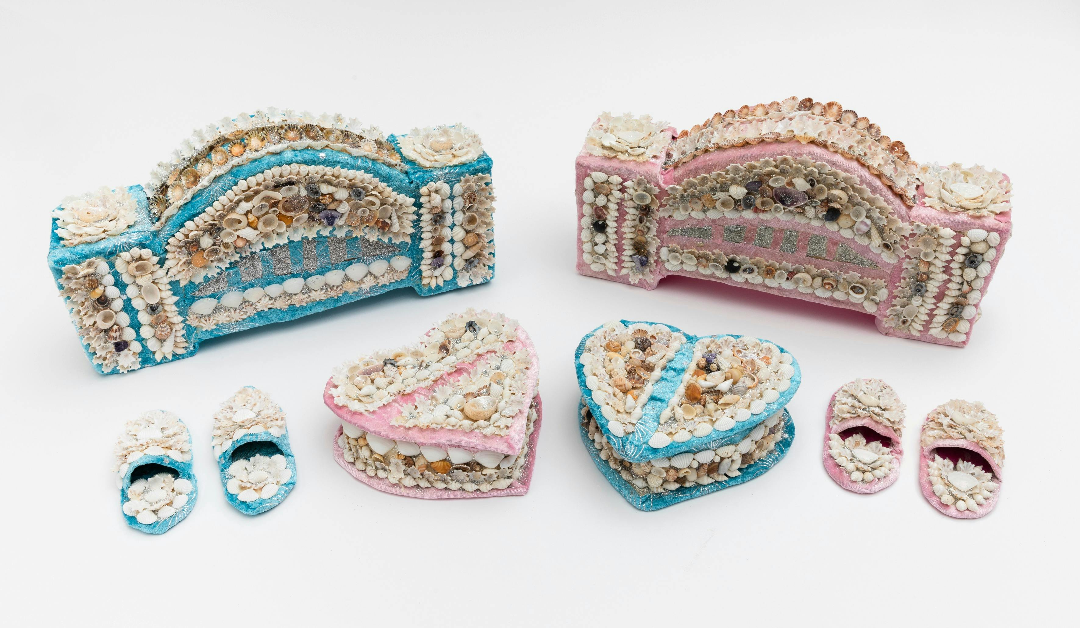 Through their hands: Esme Timbery and Marilyn Russell