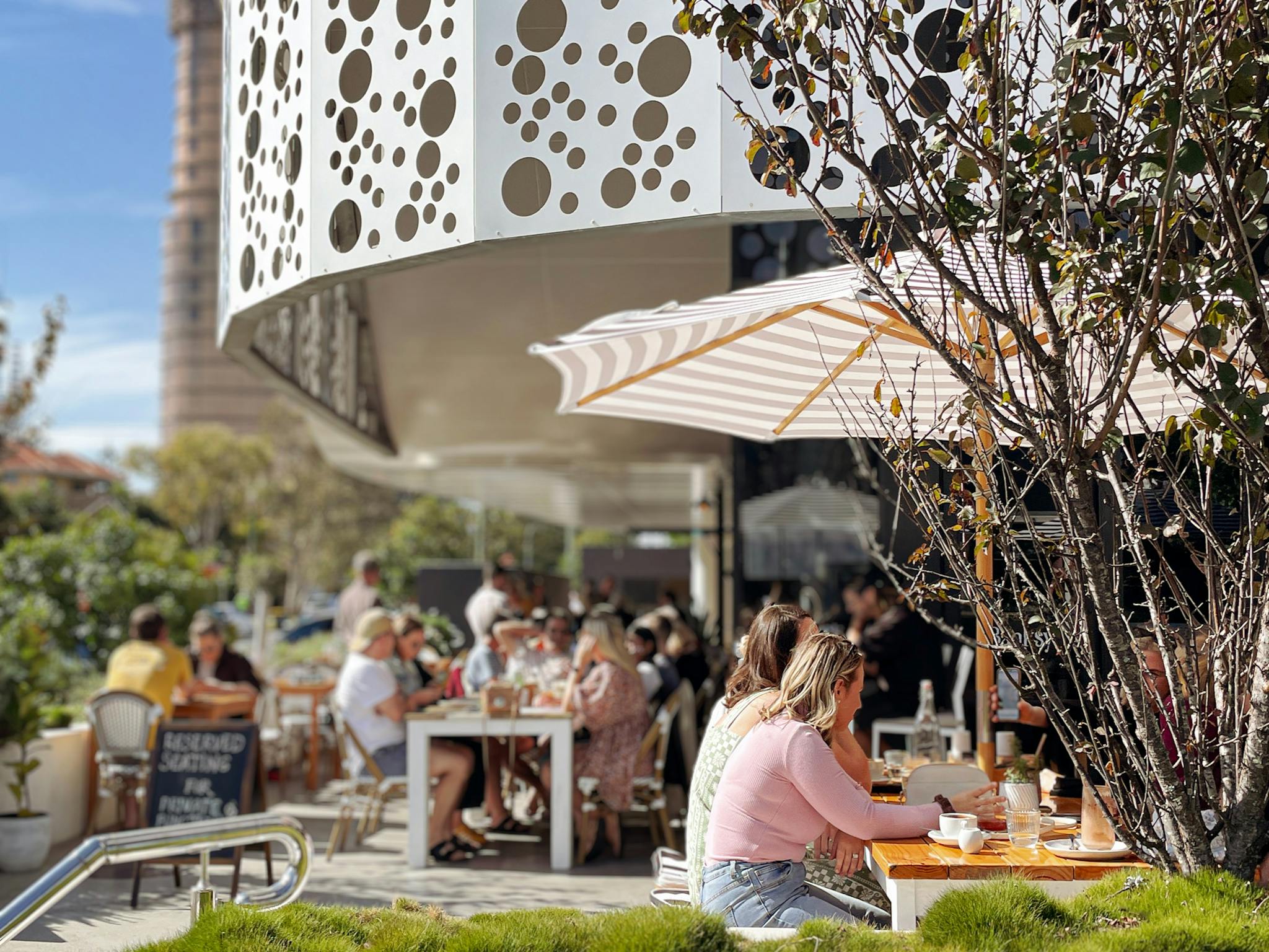 Outdoor seating Outdoor seating