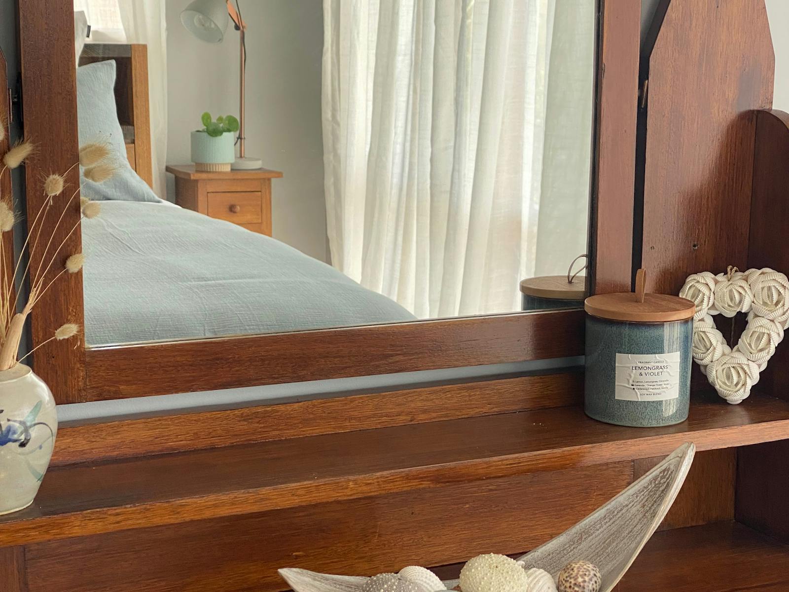 Authentic beach house vibe with eclectic furnishings