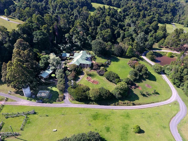 Property aerial view