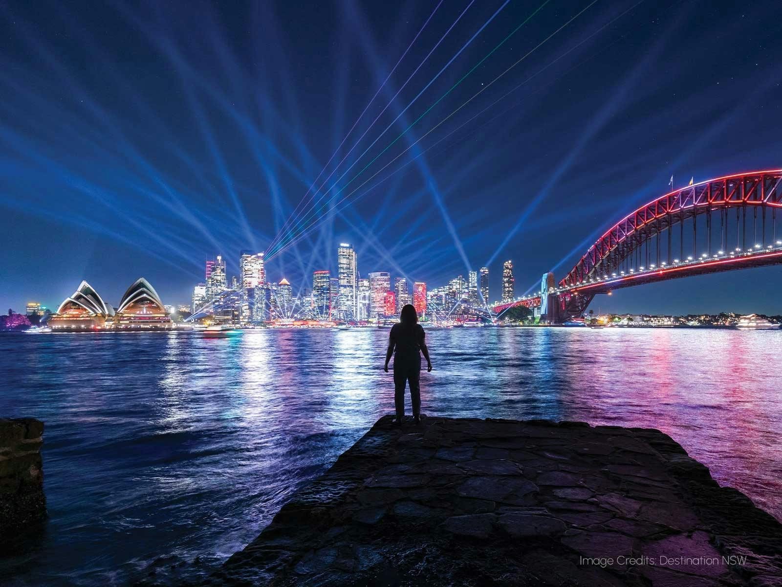 Clearview Glass Boat Vivid Sydney Cruises