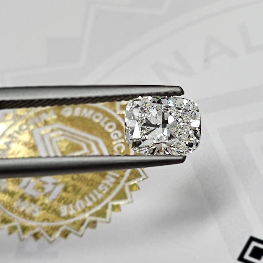 GIA Certified Diamonds are used in our engagement rings and custom jewellery pieces