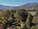 View from above the cottages, looking towards Mt Bogong and Mt Beauty township