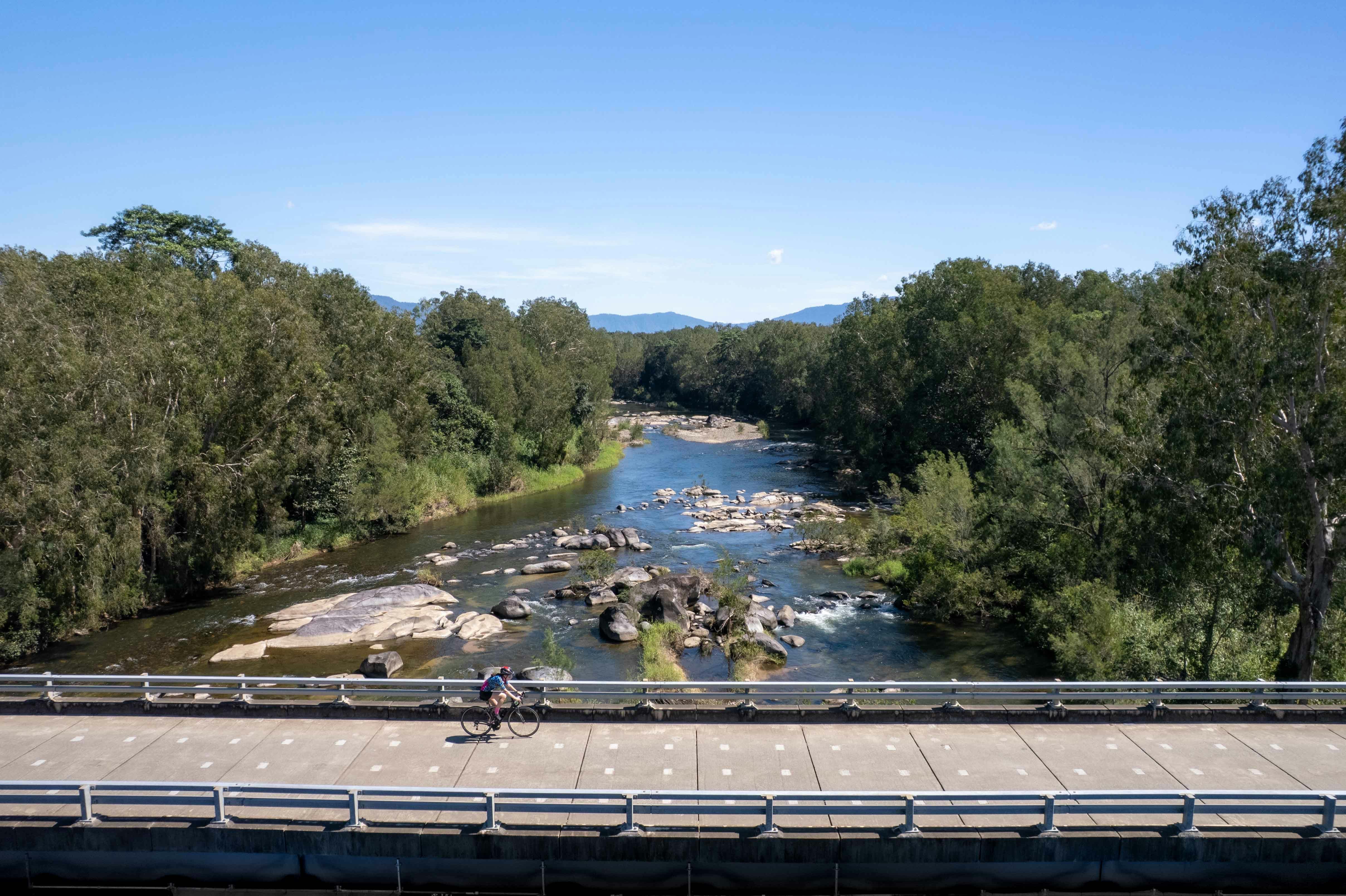 Picturesque road cycle stage