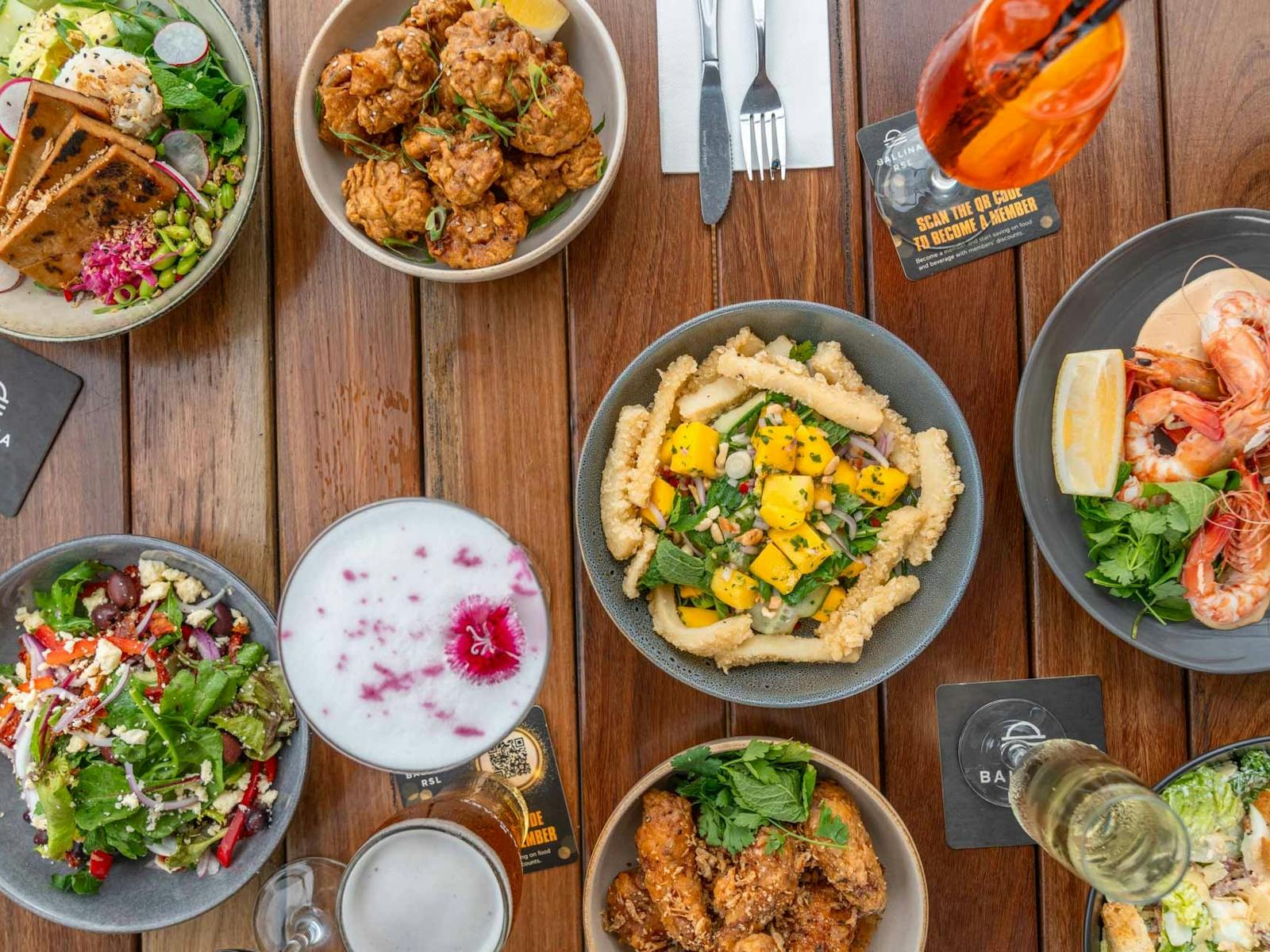 Food and drinks