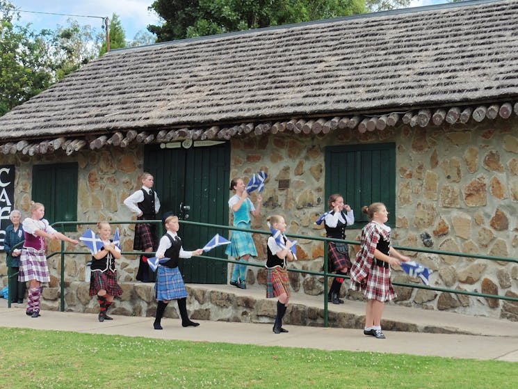 Scottish dancers