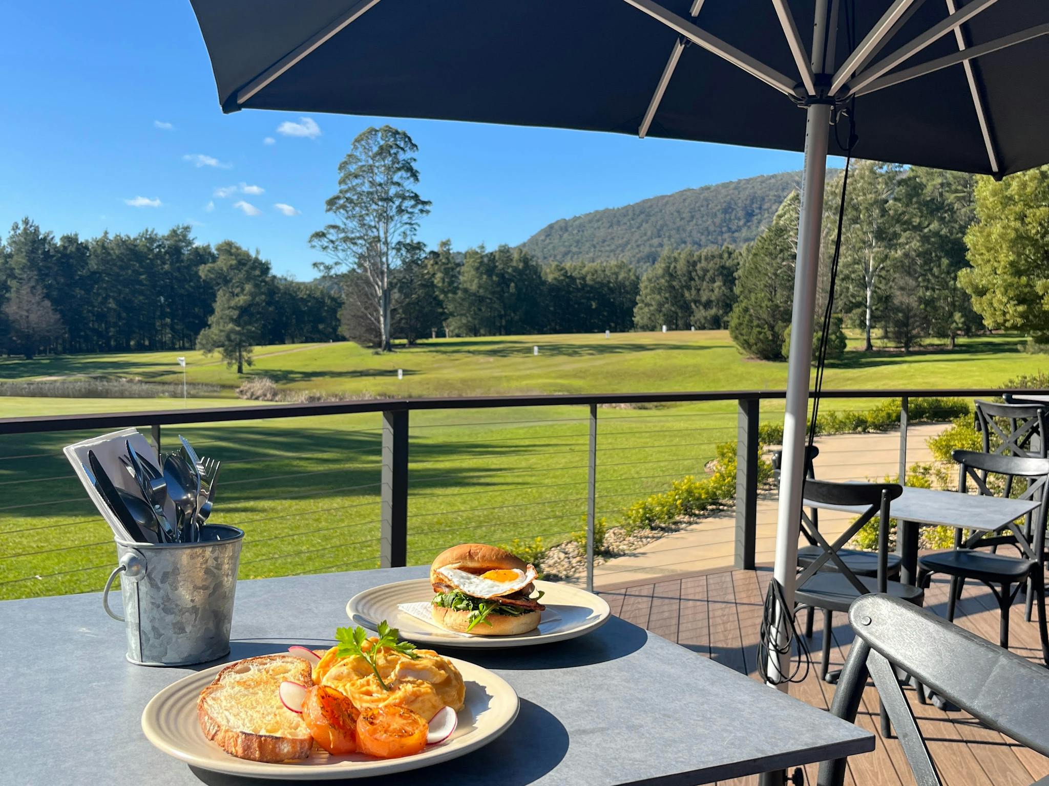 Breakfast - The Deck