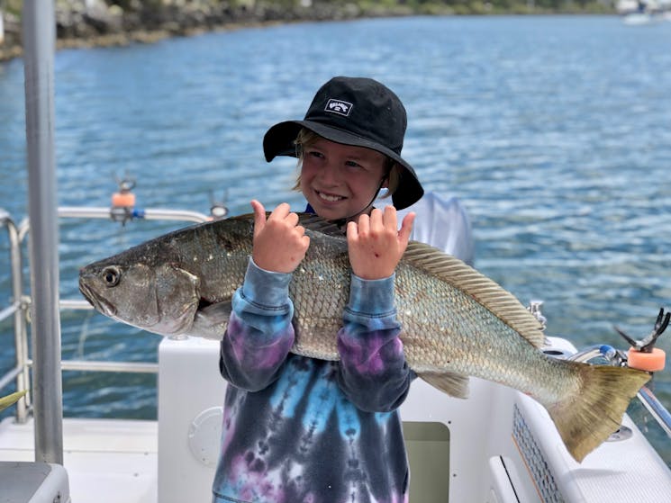 Yamba Fishing and Charters enjoy mulloway just as much as the customers onboard the private trips.