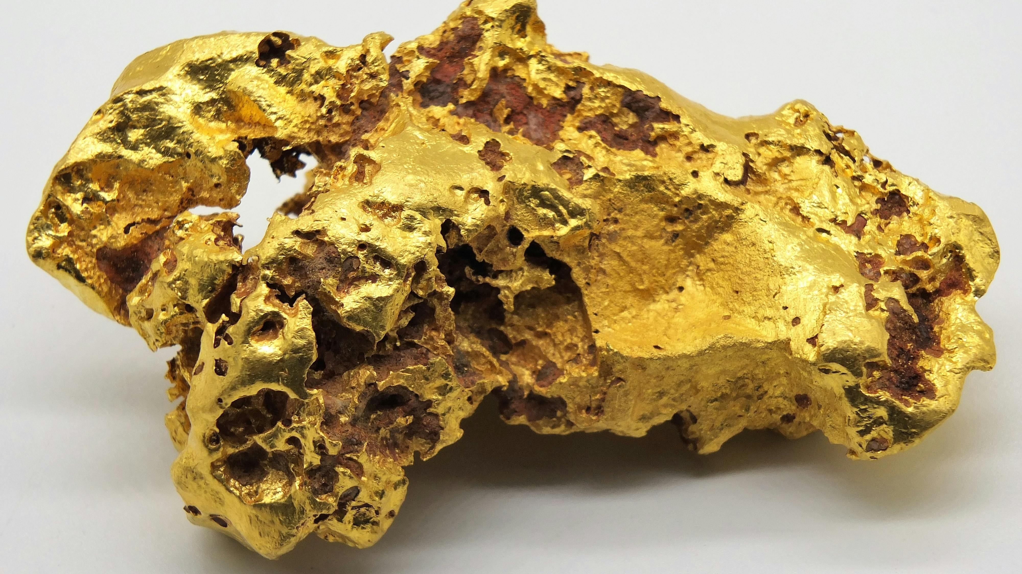 Pépita D'or Cristallisé Naturel - Spécimen Rare De L'Ouest Australien, Minéralogie