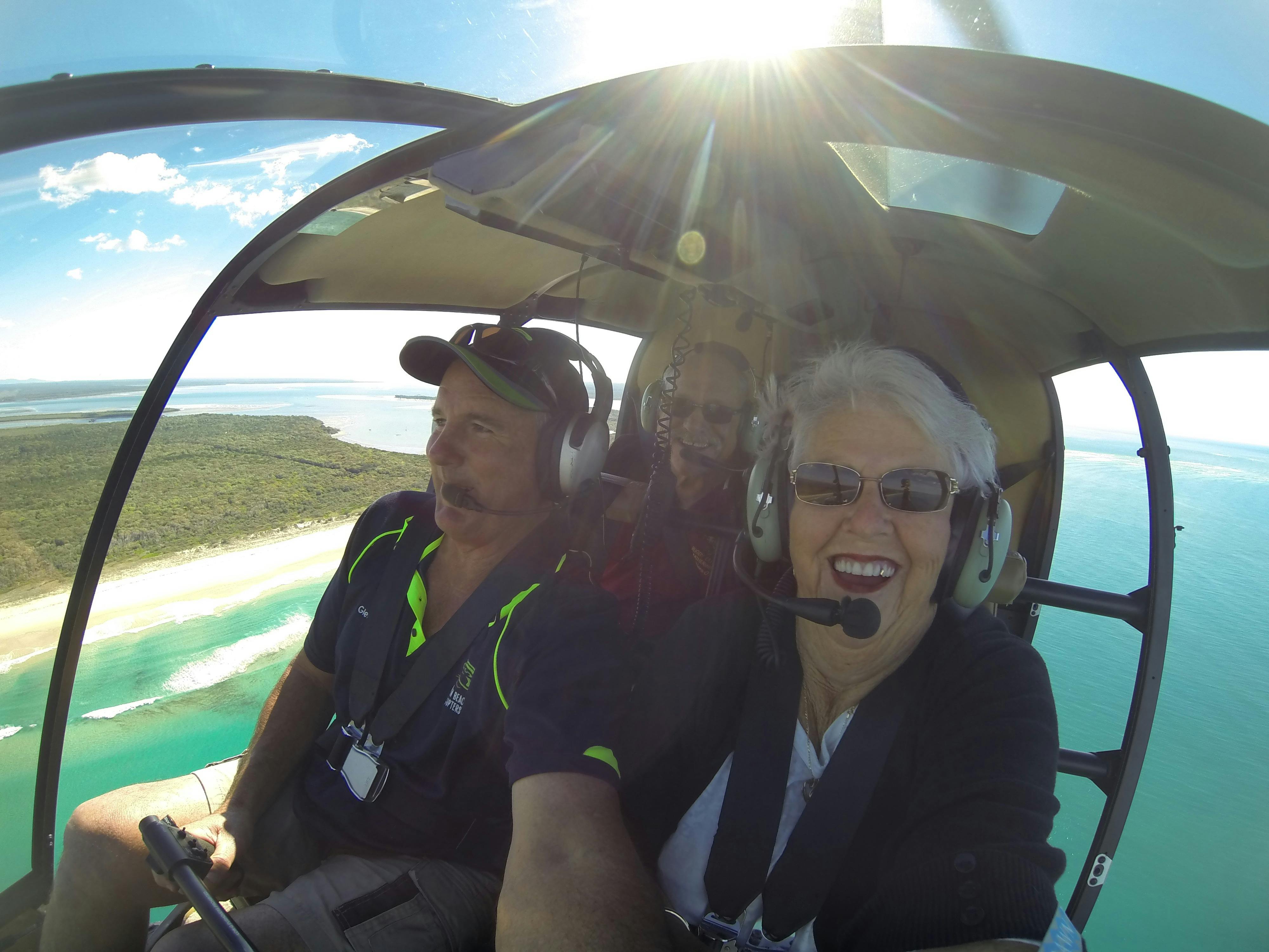 Rainbow Beach Coastline:  Double Island Point Charter
