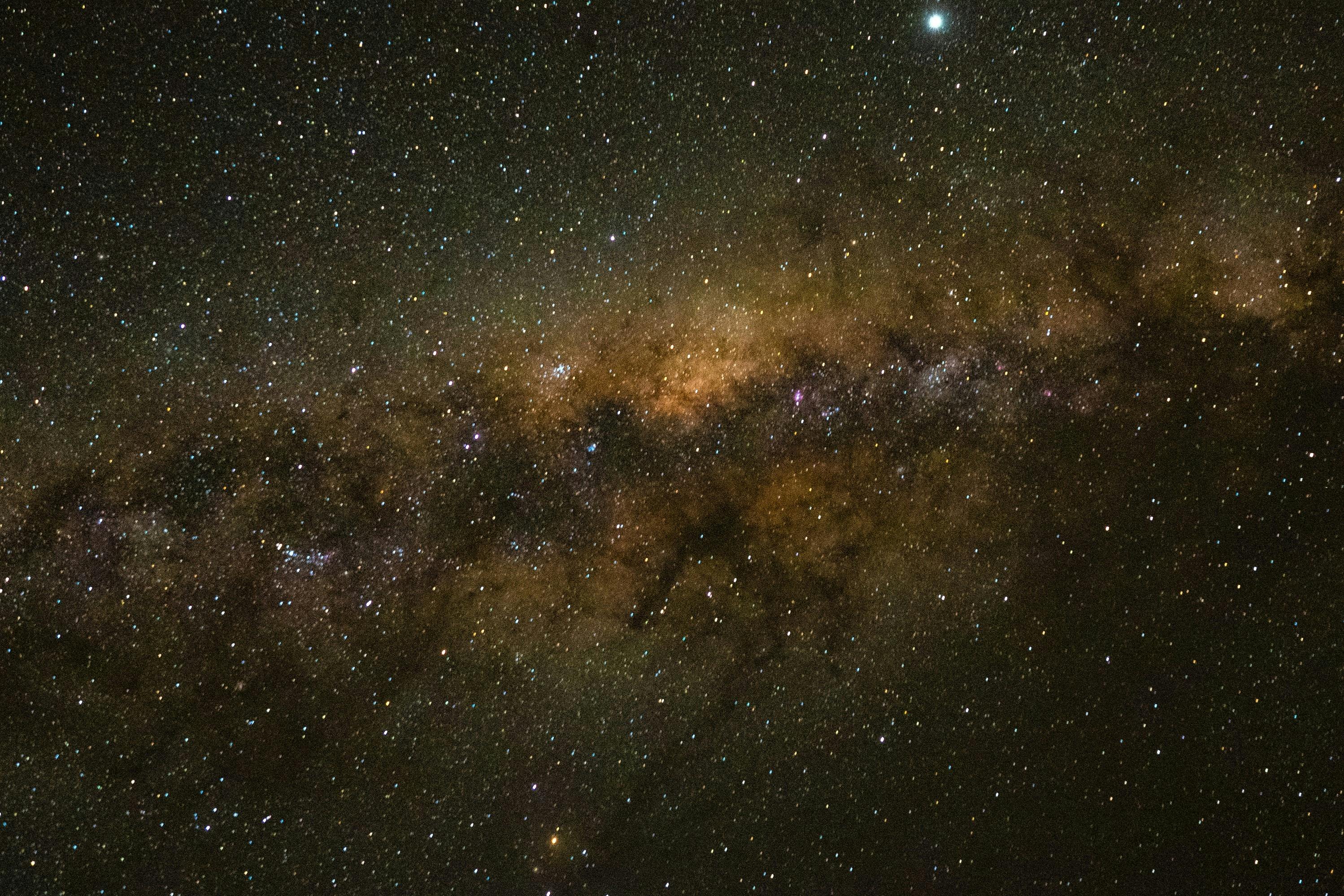 Night shot of Milky Way