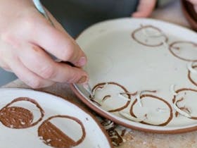 Pottery Workshop - Create you own hand built Pottery Platter and Dip Bowl Cover Image