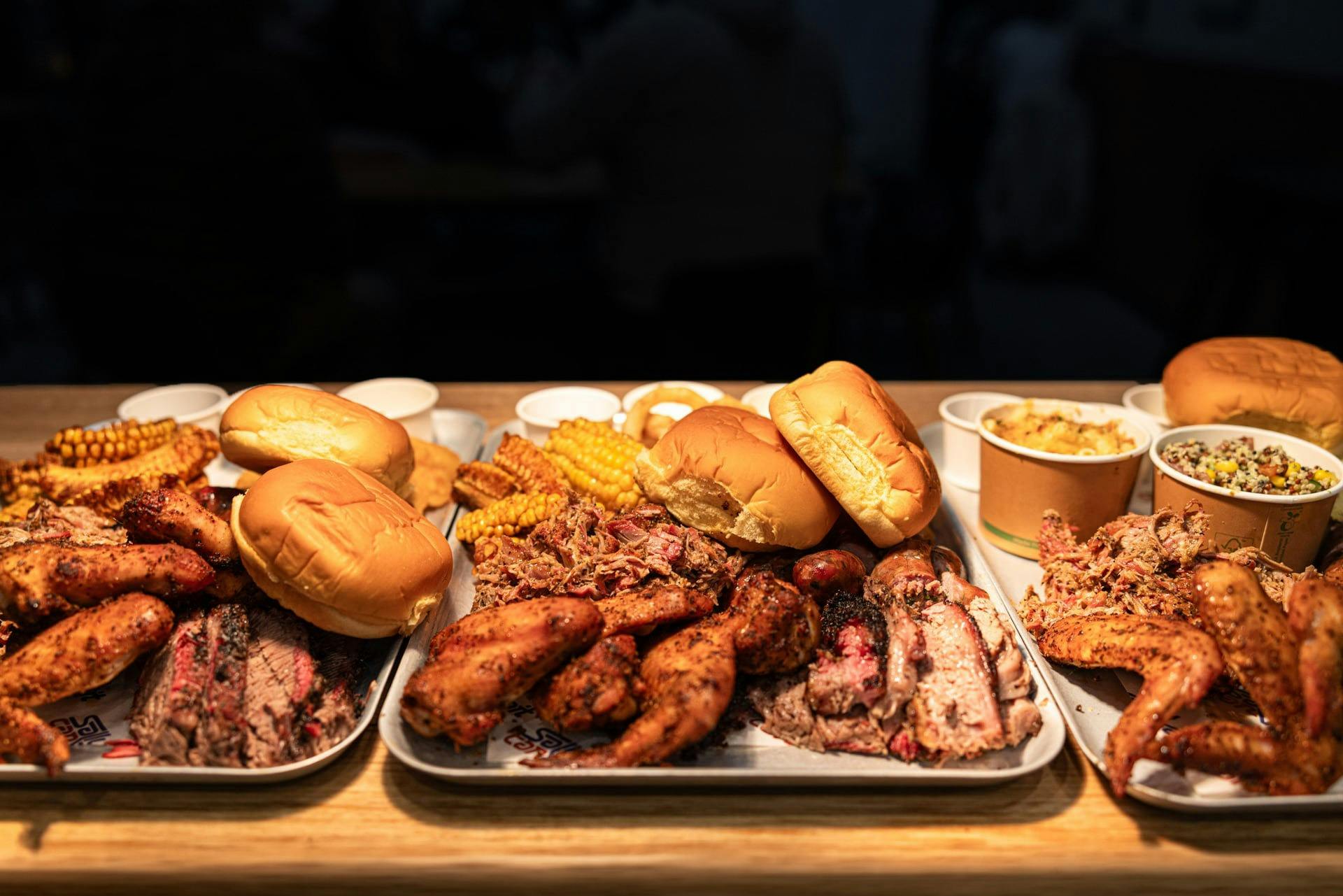 Texas Style BBQ at Old Mill Brewery