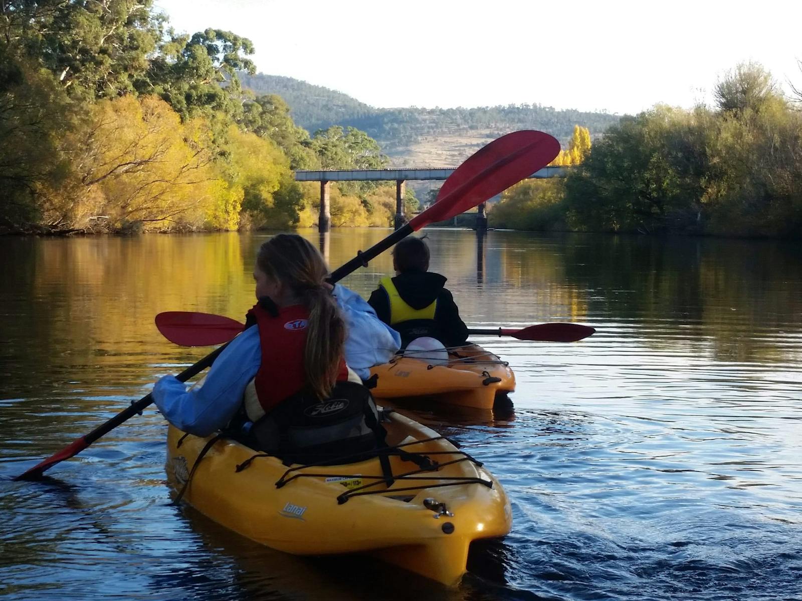 Children Paddling with the Platypus