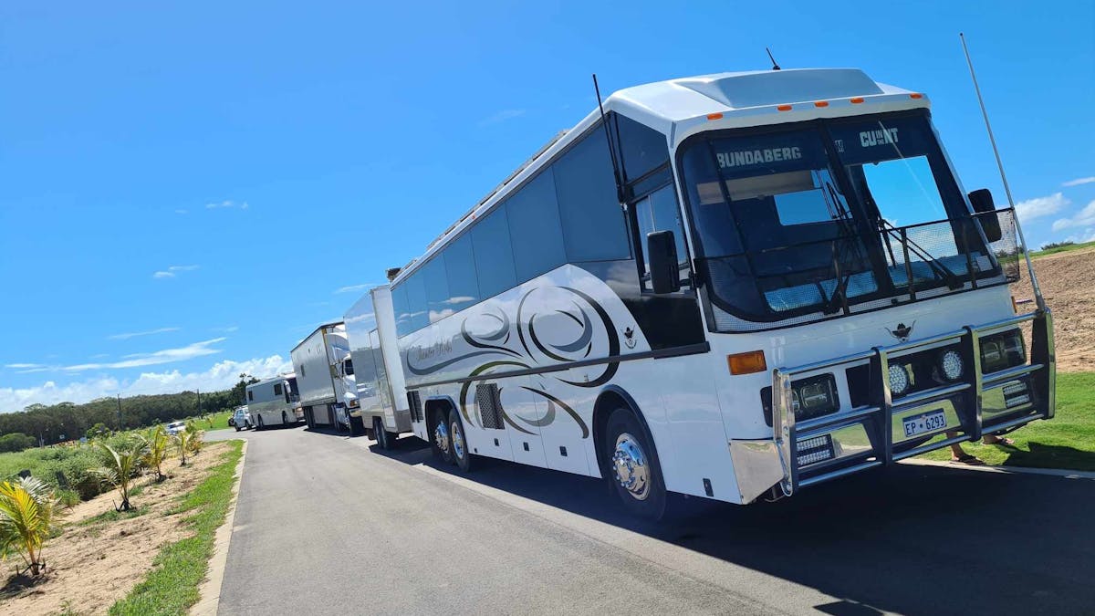 Buses Arriving