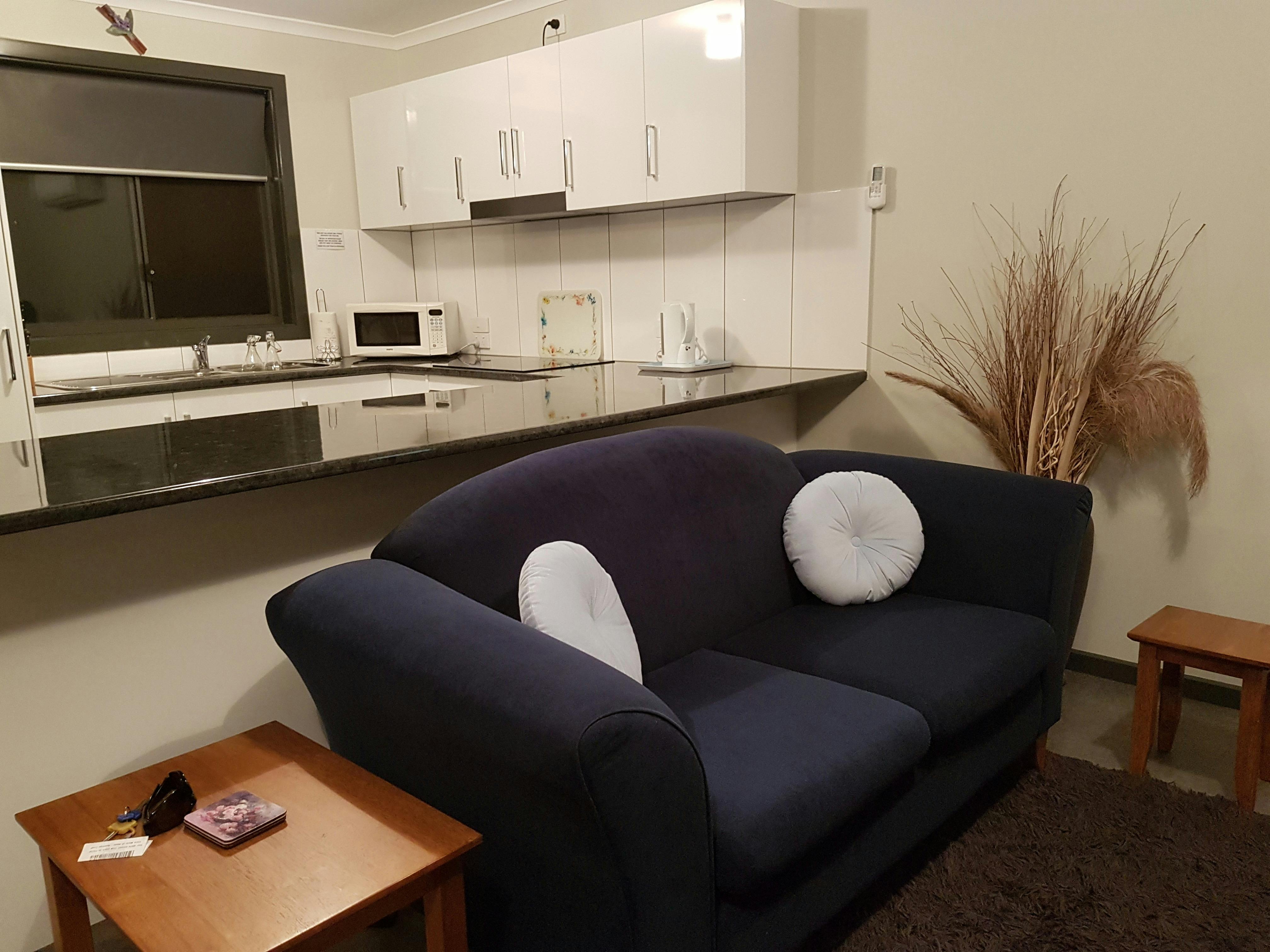 Open plan living space with free wifi