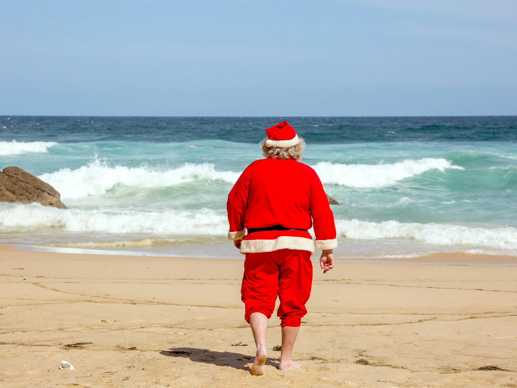 Twilight Christmas Market by the seaside