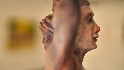 Michael Armstrong Bronze Sculpture