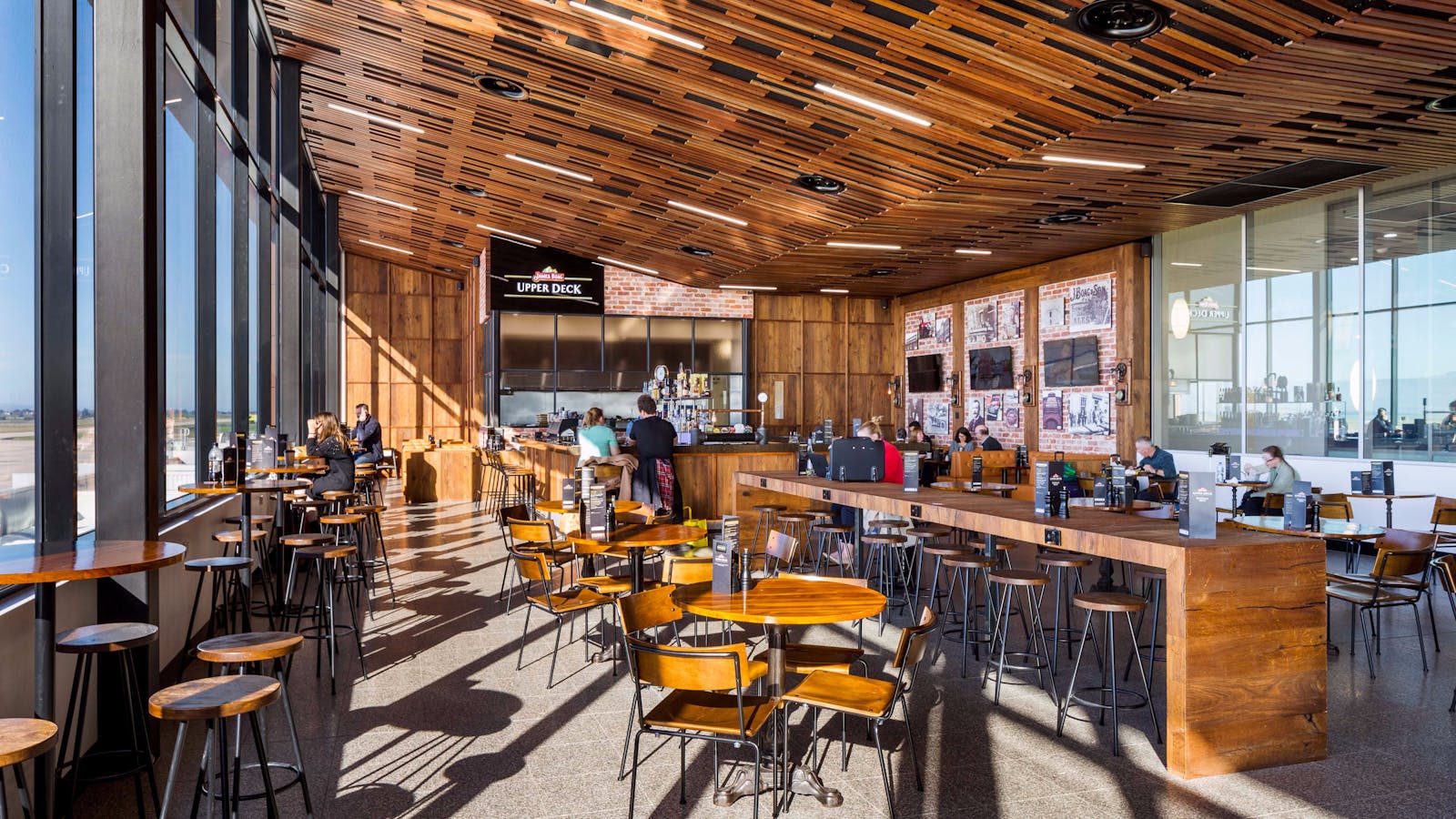 Boags Upper Deck Bar and Restaurant at Launceston Airport