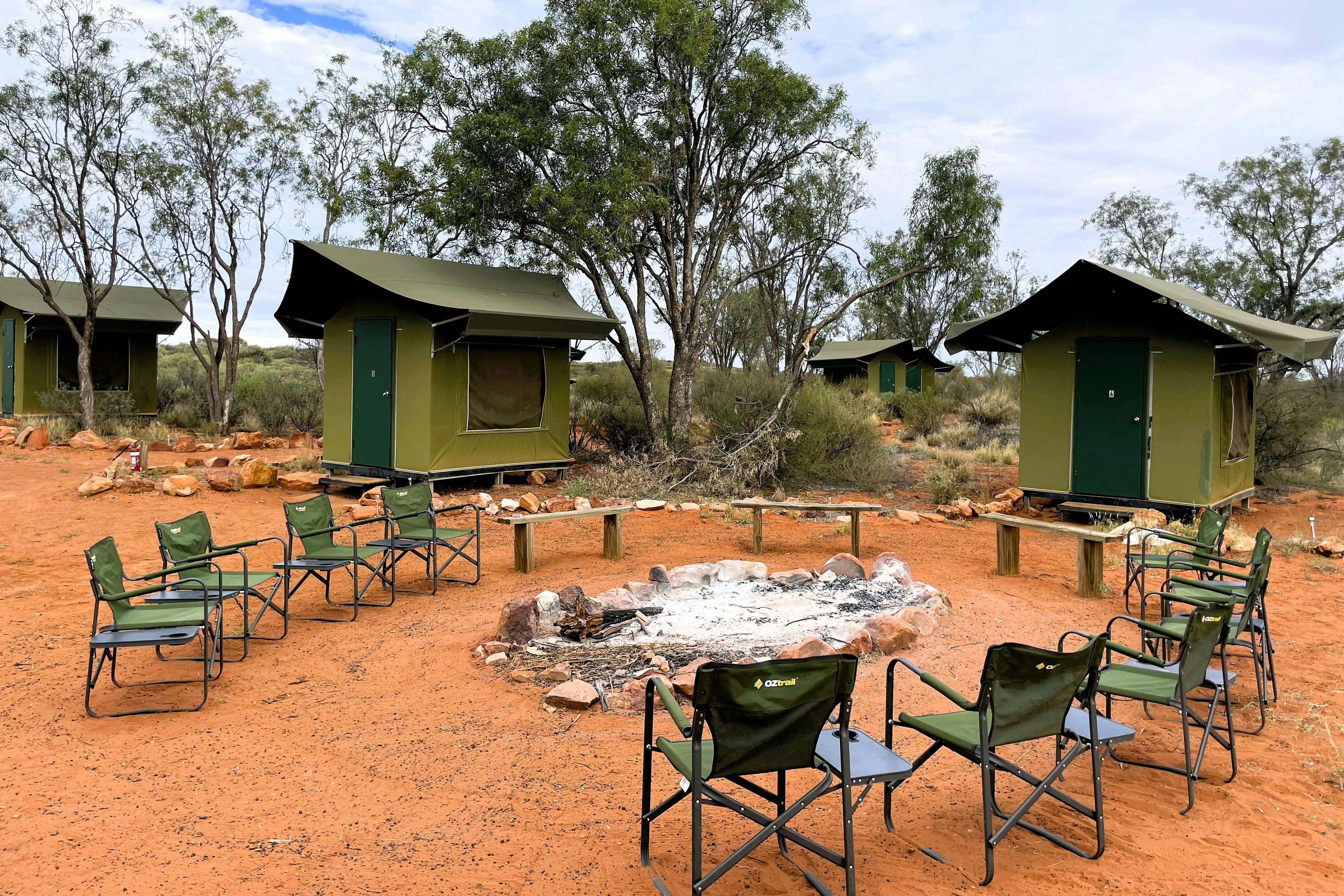 Kings Creek Station Permanent Eco Tents Campsite