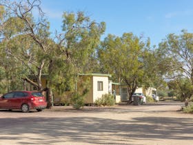 Cabins enjoy a native tree setting