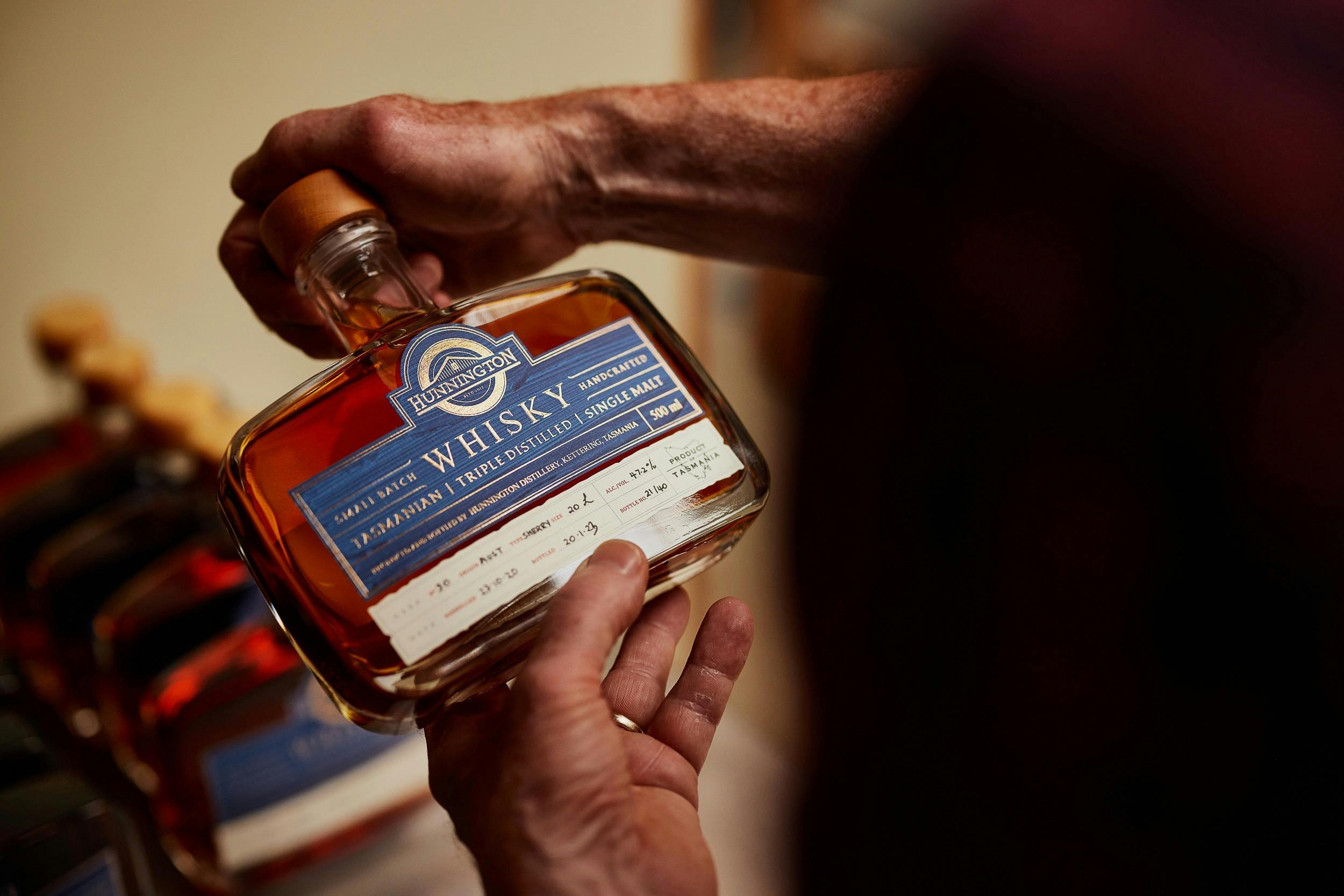 Hunnington's Triple Distilled Single Malt Whisky