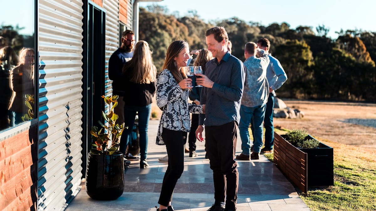 Toasting the new Granite Belt Cellar Door at Serrena Que Winery
