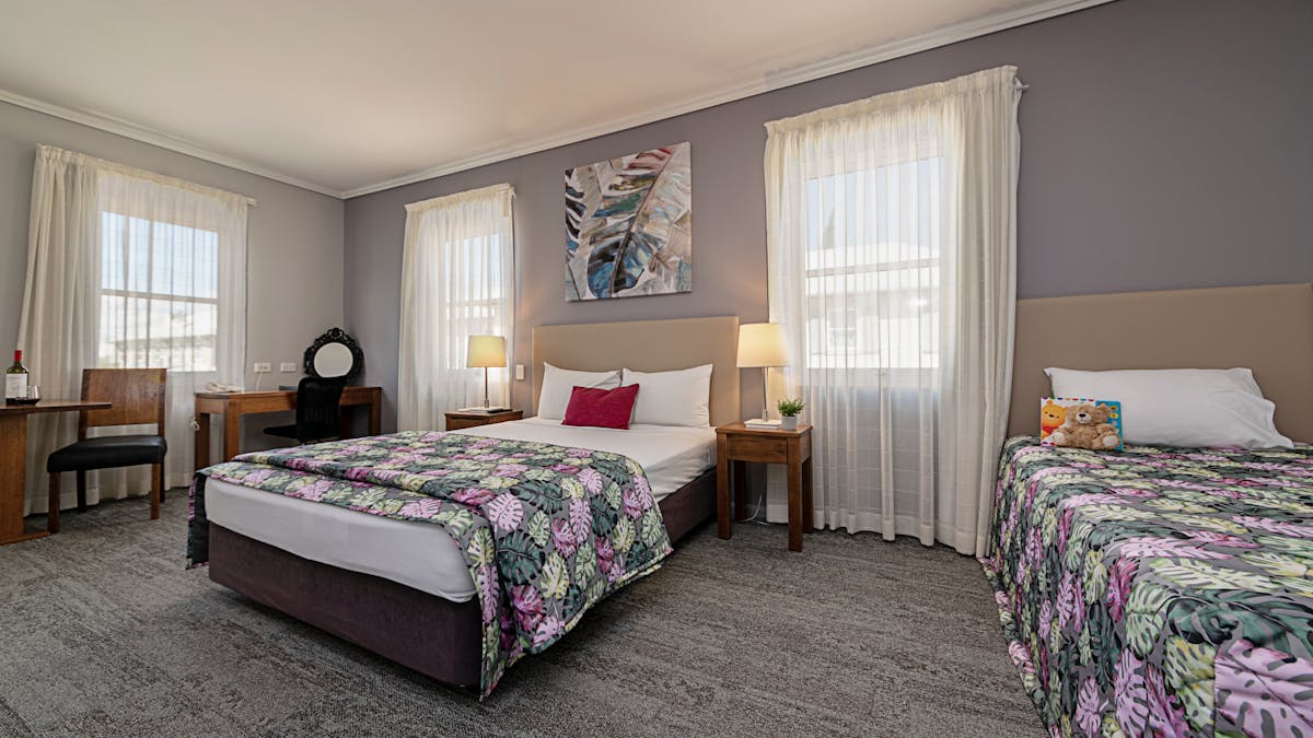 Families are well catered for with a variety of room configurations