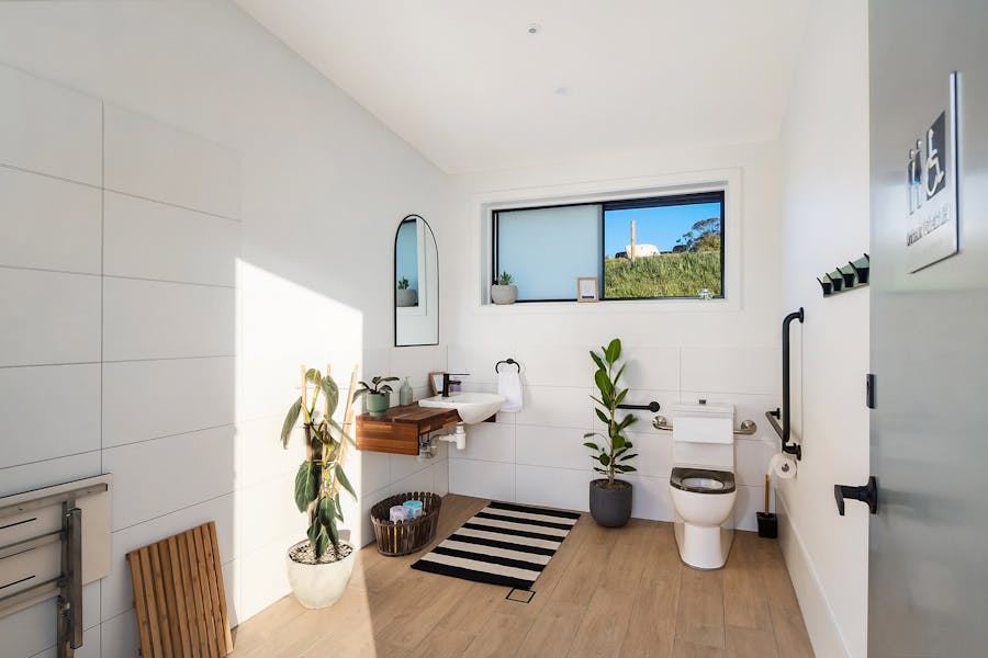 Bell Tent communal bathroom