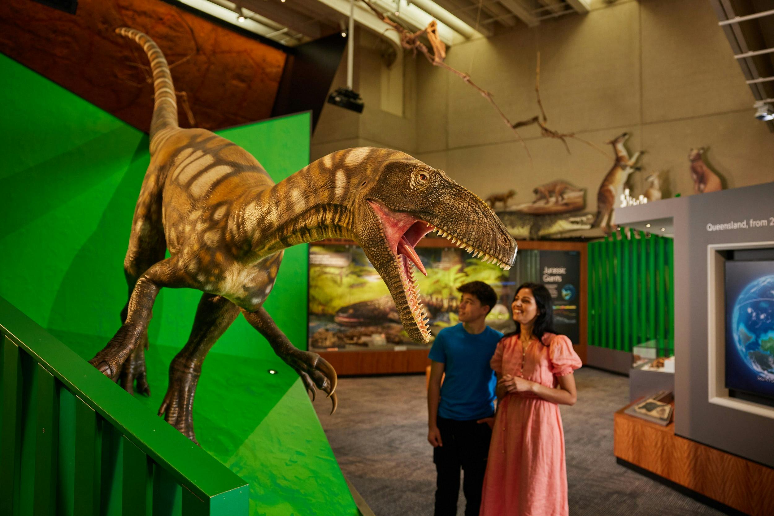 Dinosaurs Unearthed exhibition is open late for A Night at the Museum