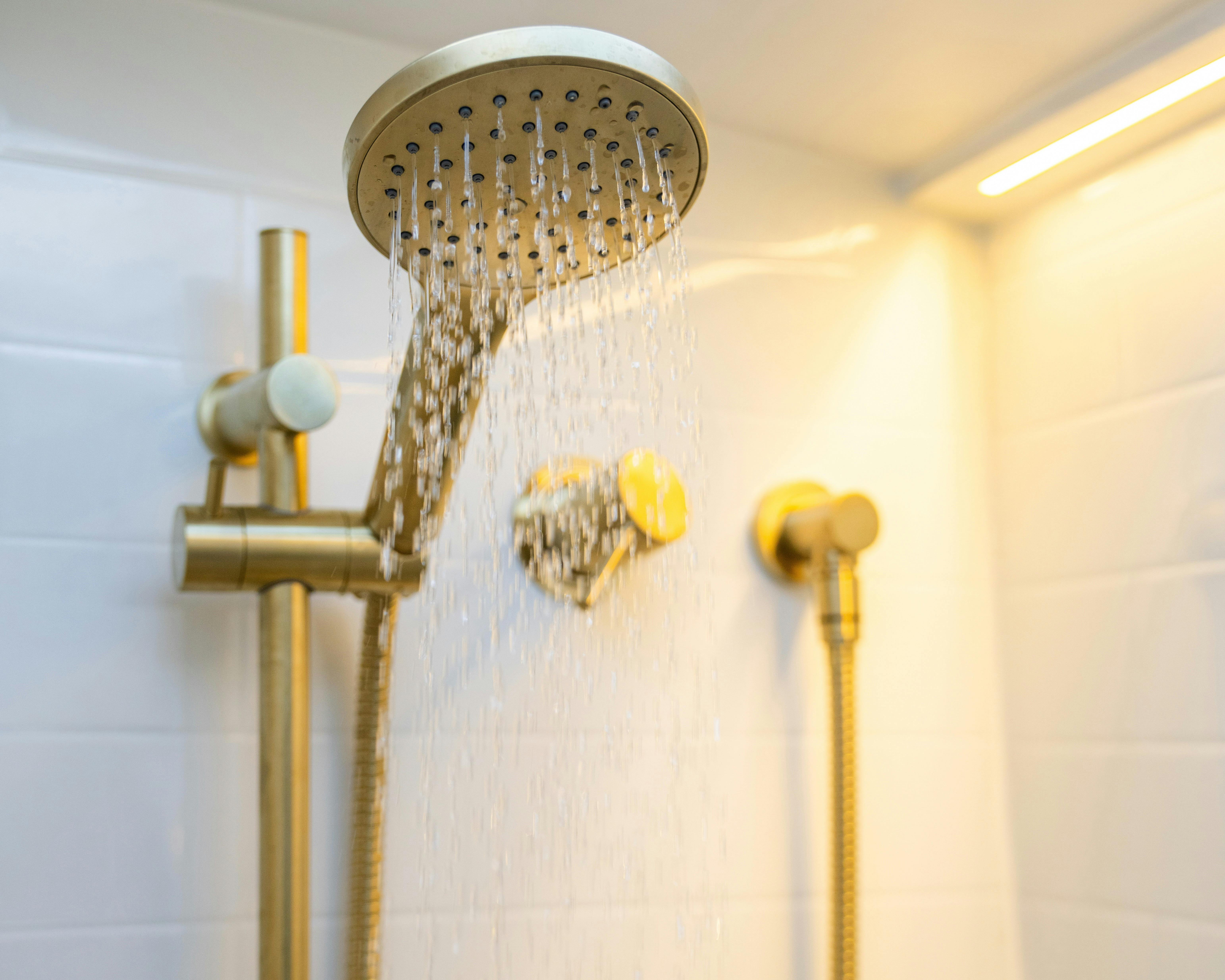 Tasmanian campervan rentals - VanMania spacious and beautiful shower