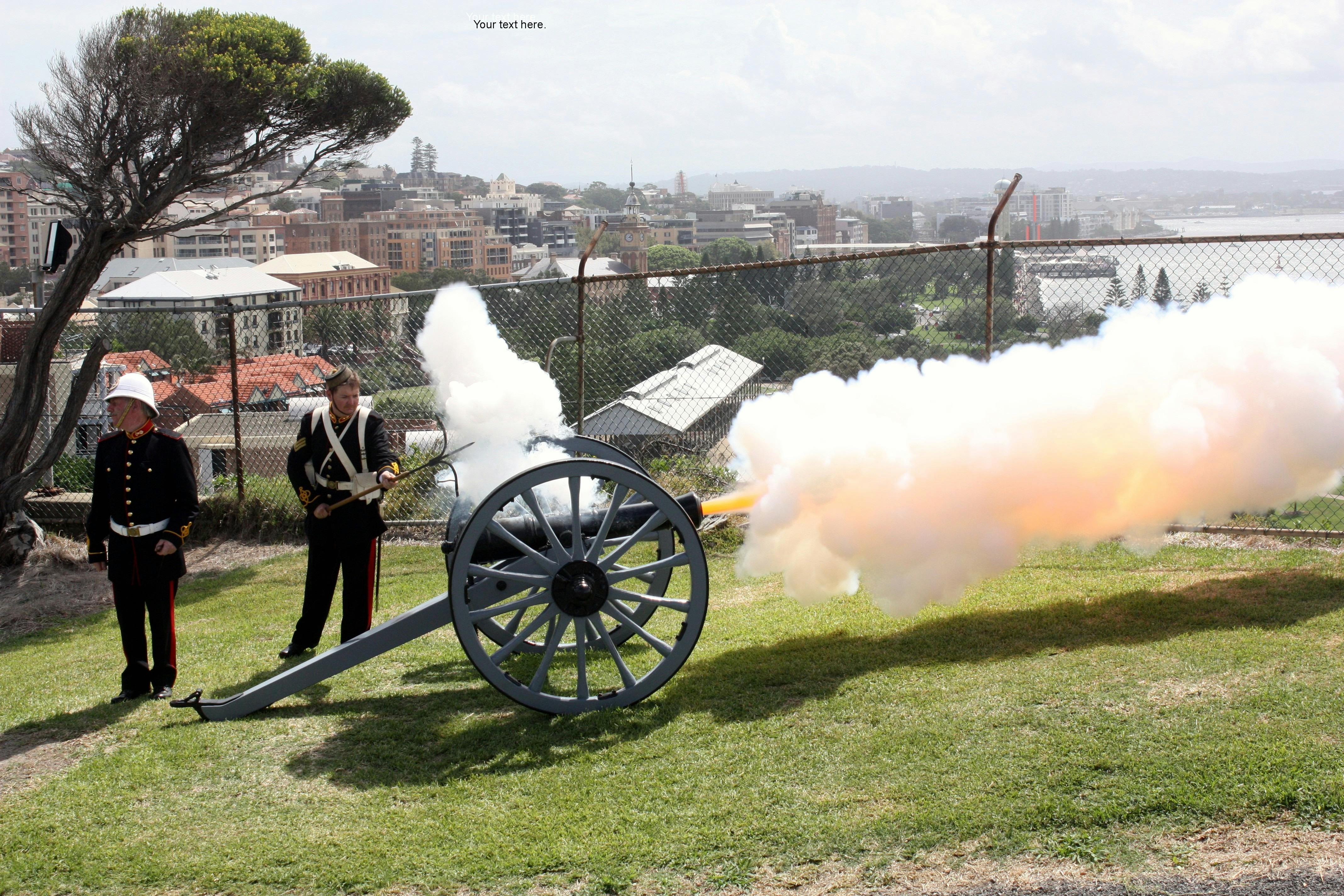 Fort Scratchley special Gun Firing event