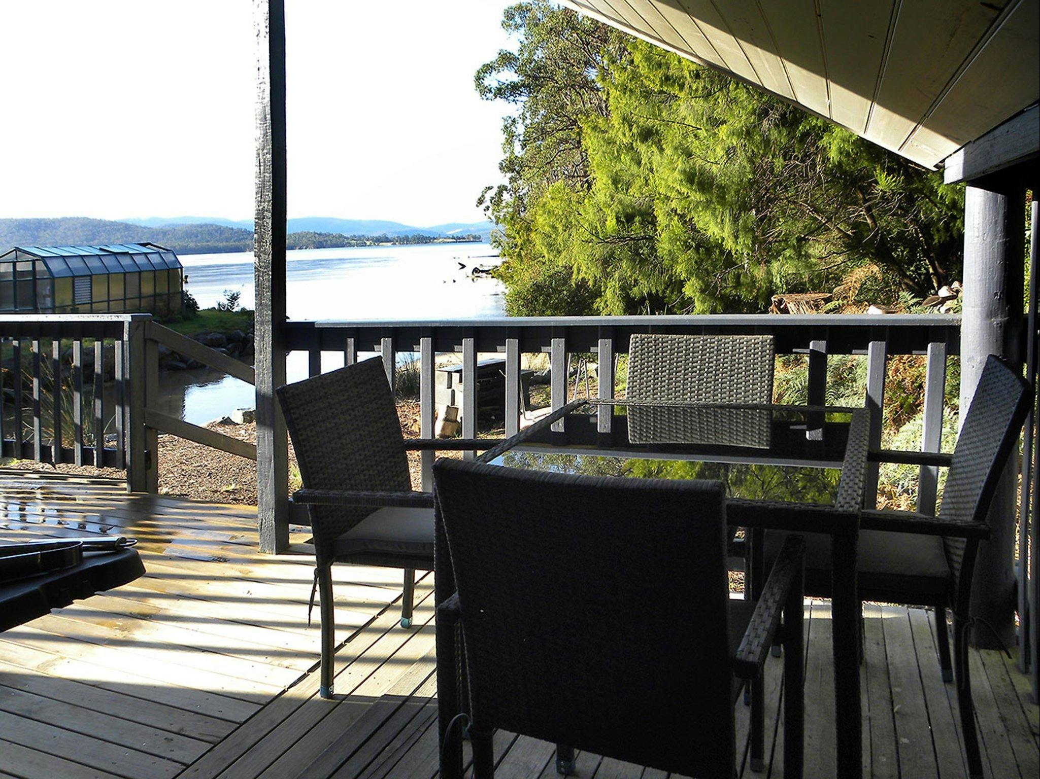 Boathouse - Front verandah