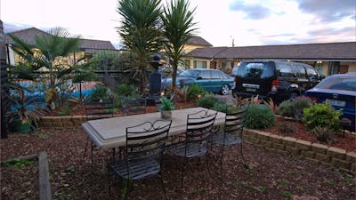 Country Plaza Motel grounds