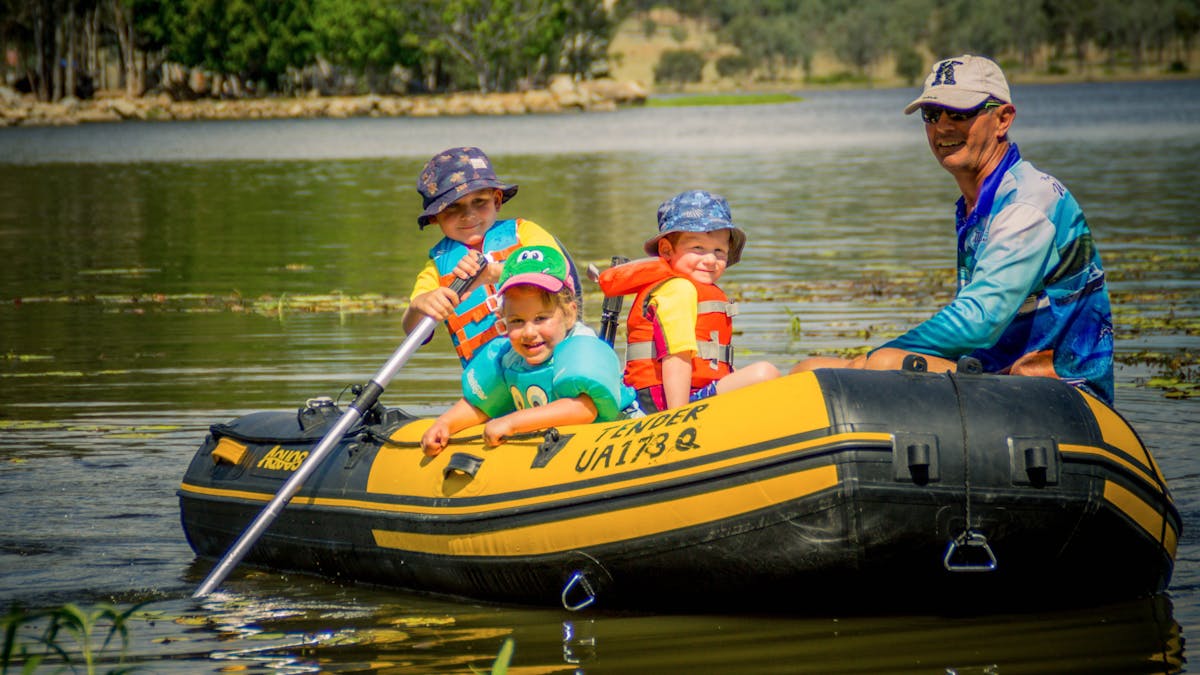 Family Fun Theresa Creek Dam
