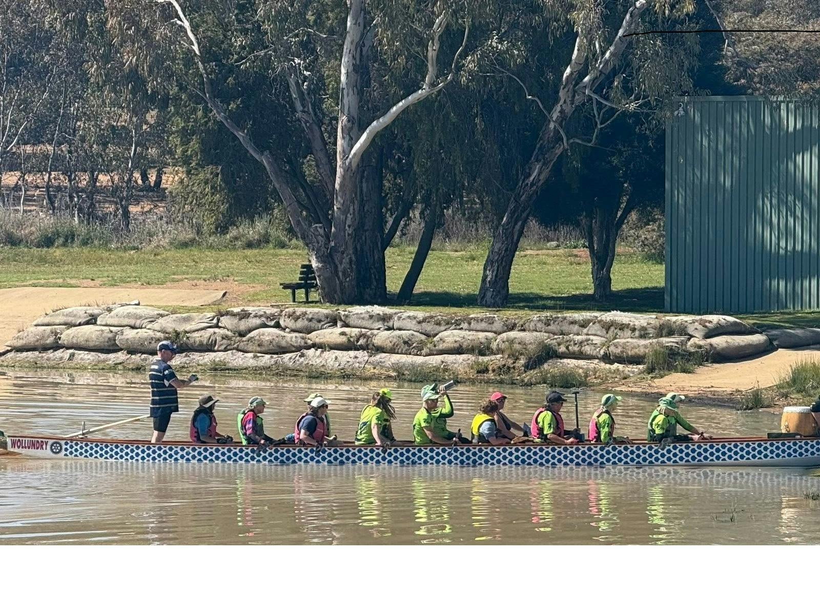 Heading out to paddle