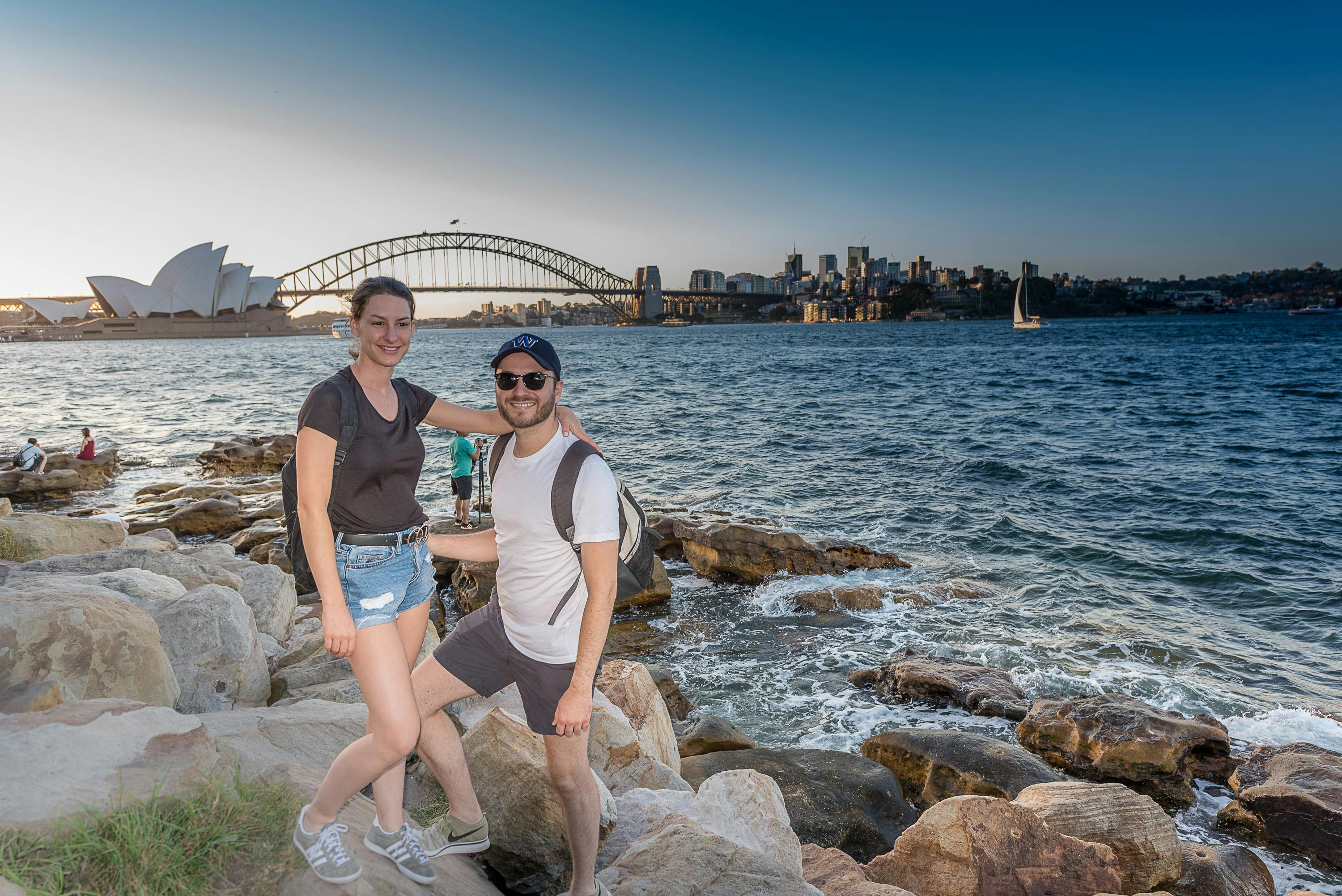写真家ガイドと風光明媚なシドニー